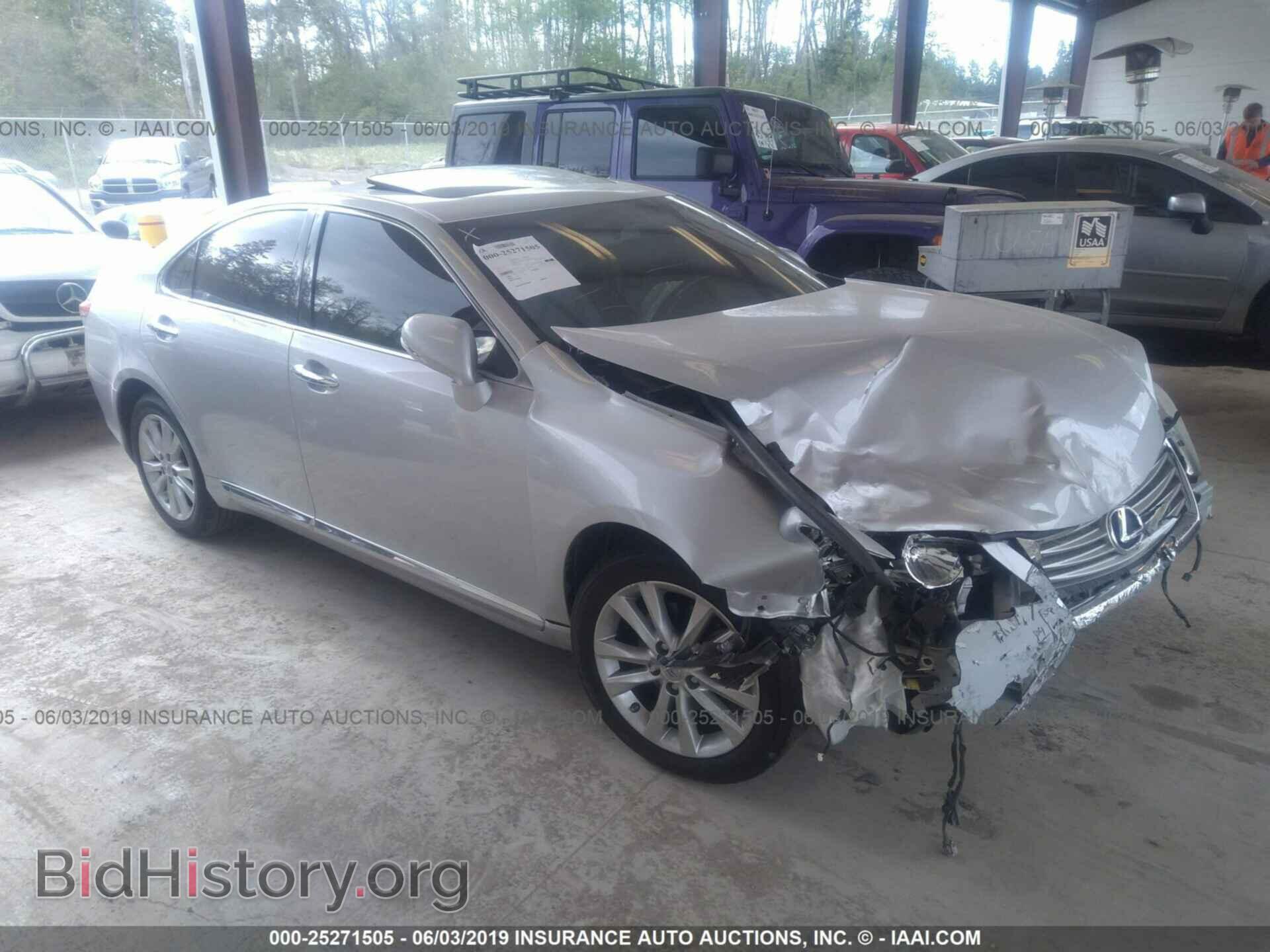 Photo JTHBK1EG9C2494512 - LEXUS ES 2012