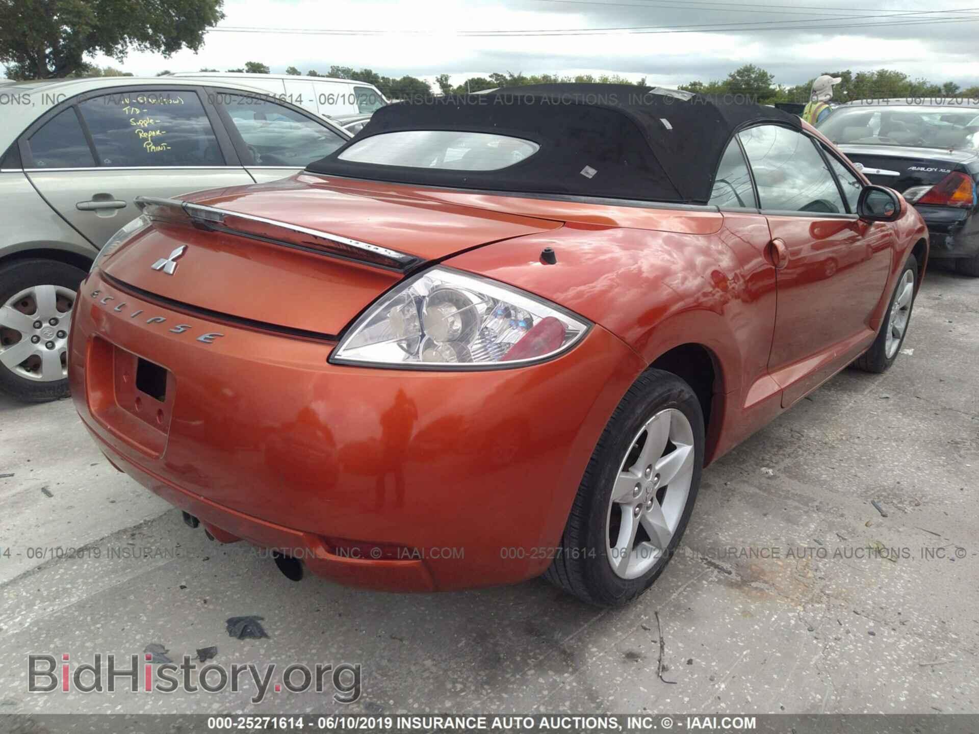 2007 MITSUBISHI ECLIPSE - VIN: 4A3AL25F47E021478 - Фото 4