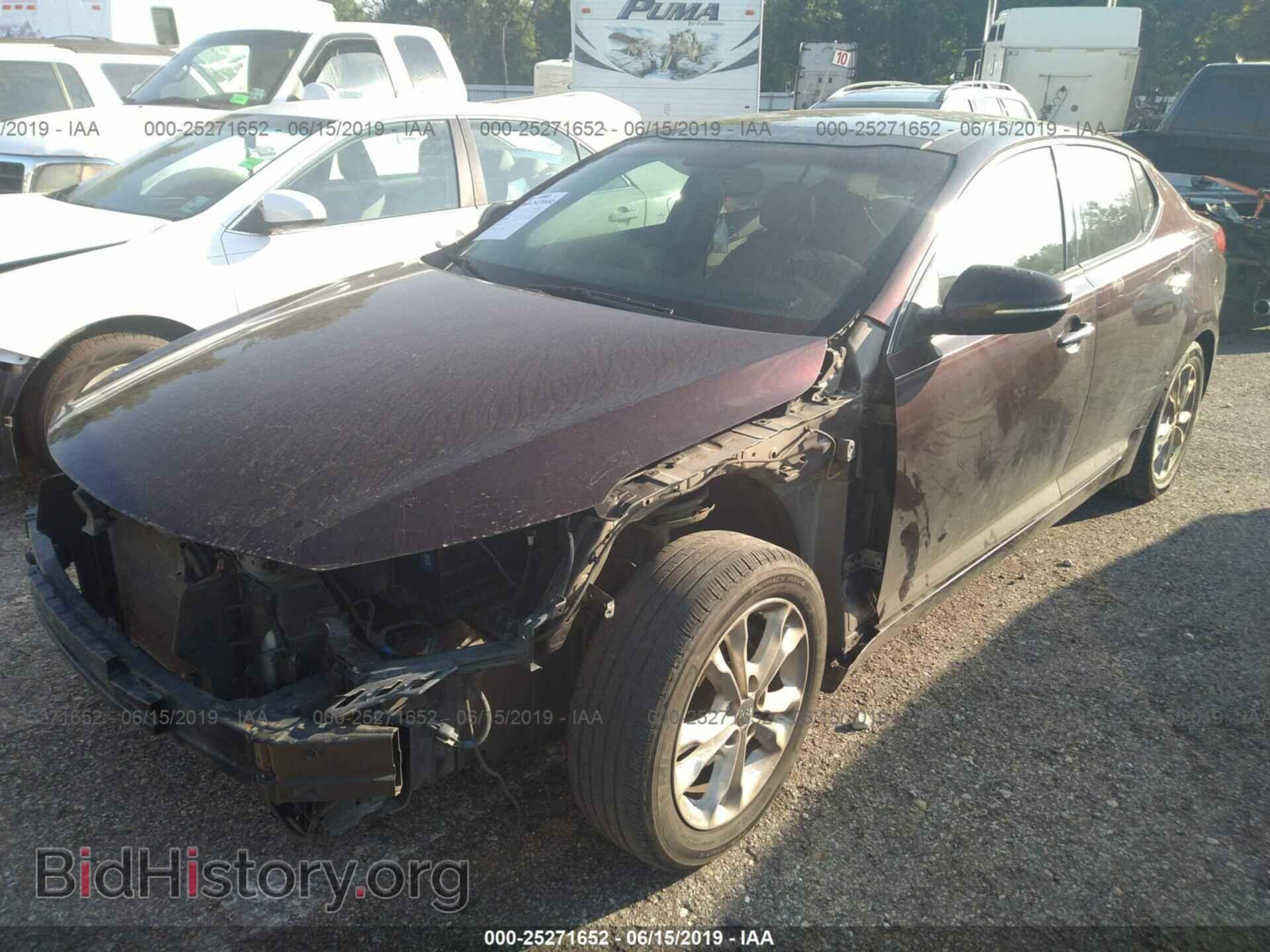 2011 KIA OPTIMA - VIN: KNAGN4A72B5137706 - Фото 2