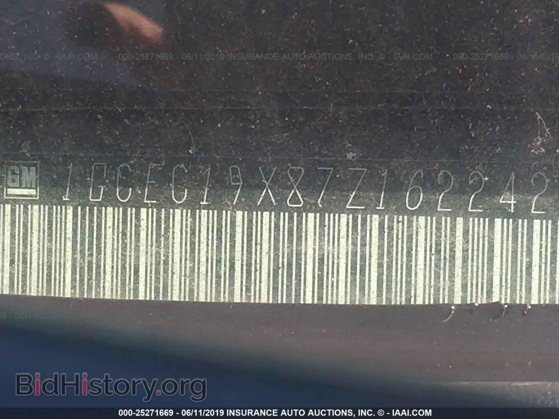 2007 CHEVROLET SILVERADO - VIN: 1GCEC19X87Z162242 - Фото 9