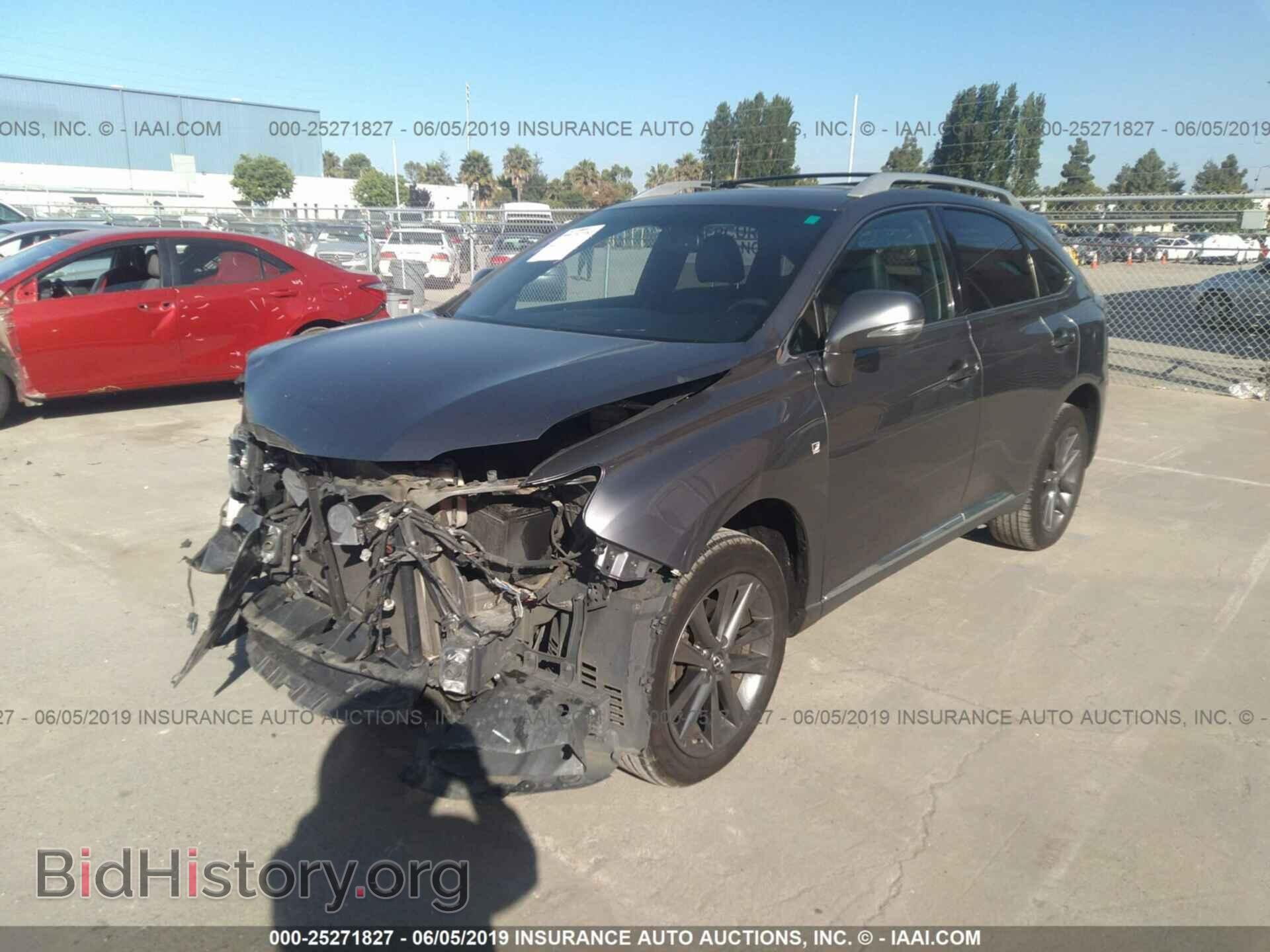 2013 LEXUS RX - VIN: 2T2BK1BA3DC172707 - Фото 2