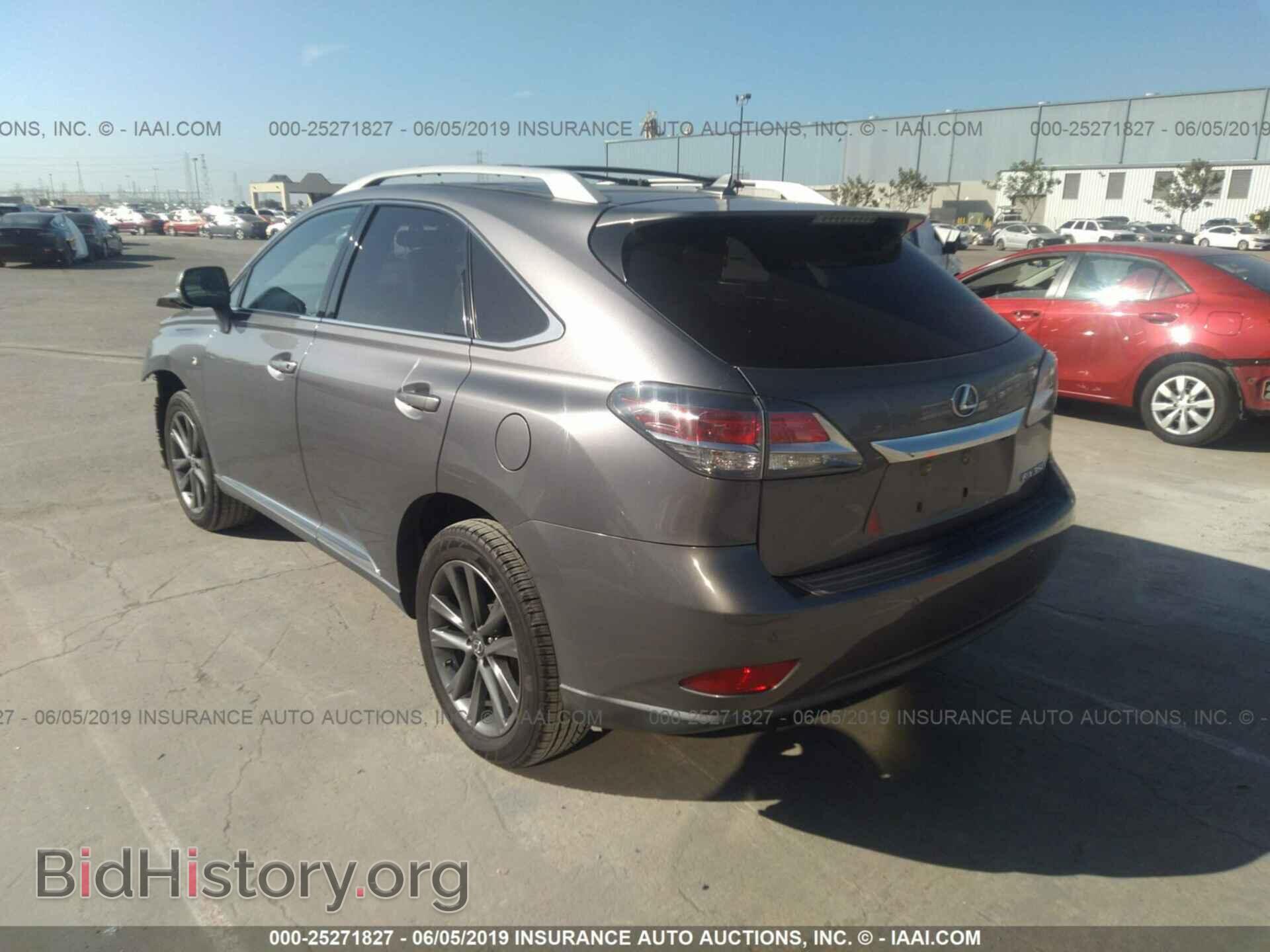 2013 LEXUS RX - VIN: 2T2BK1BA3DC172707 - Фото 3