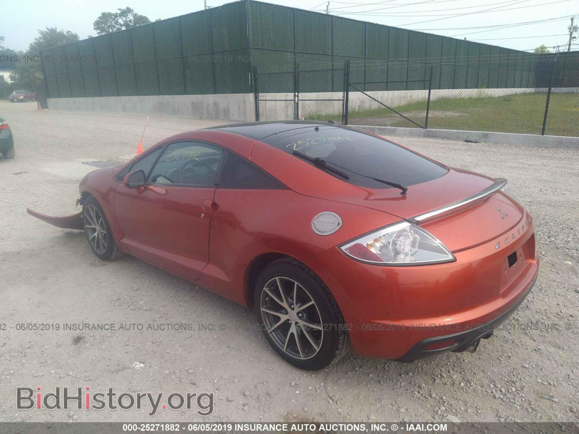 2011 MITSUBISHI ECLIPSE - VIN: 4A31K5DFXBE001766 - Фото 3
