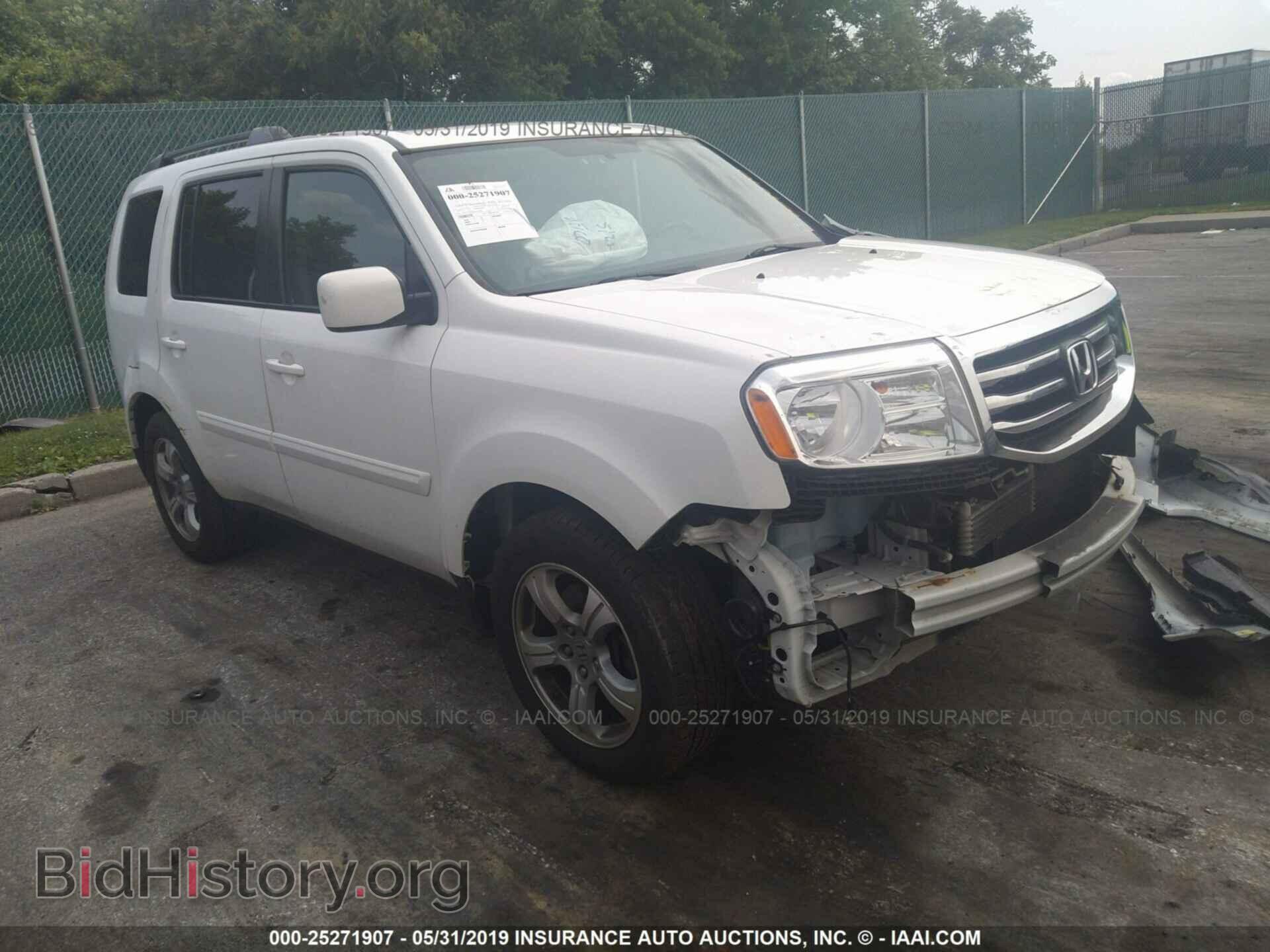 Photo 5FNYF4H50DB054690 - HONDA PILOT 2013