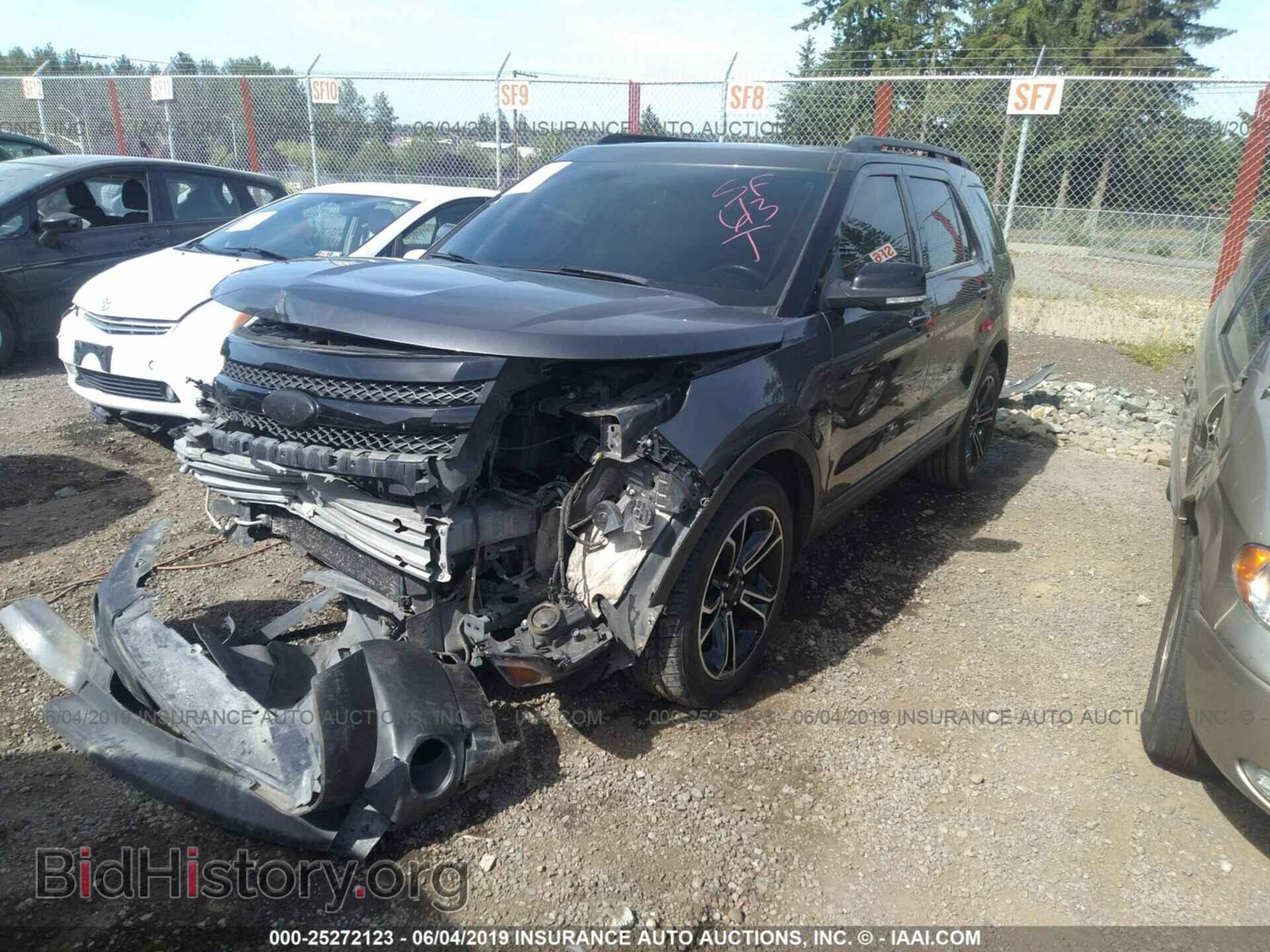 2015 FORD EXPLORER - VIN: 1FM5K8GT0FGB92949 - Фото 2