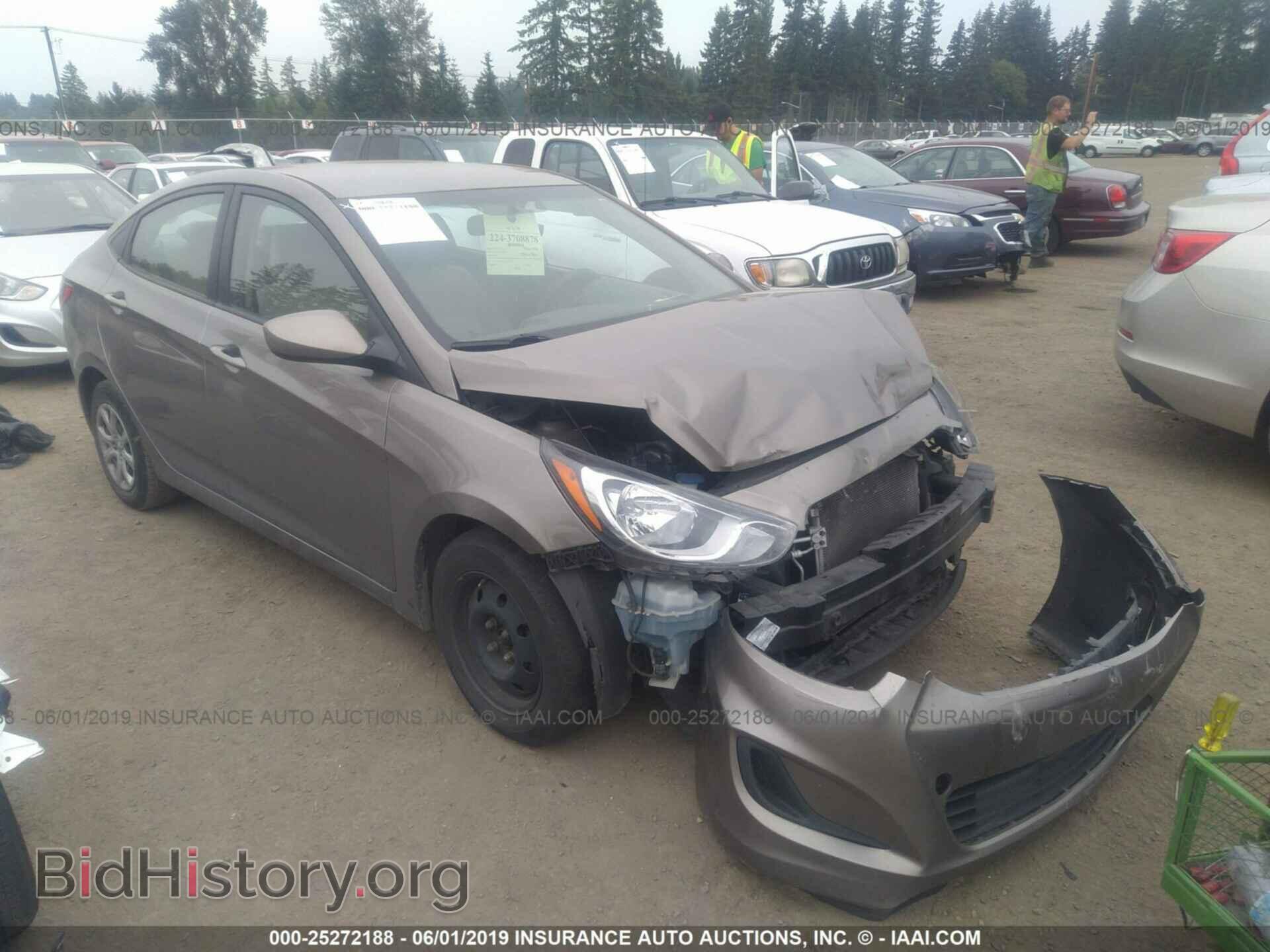Photo KMHCT4AE2EU700720 - HYUNDAI ACCENT 2014