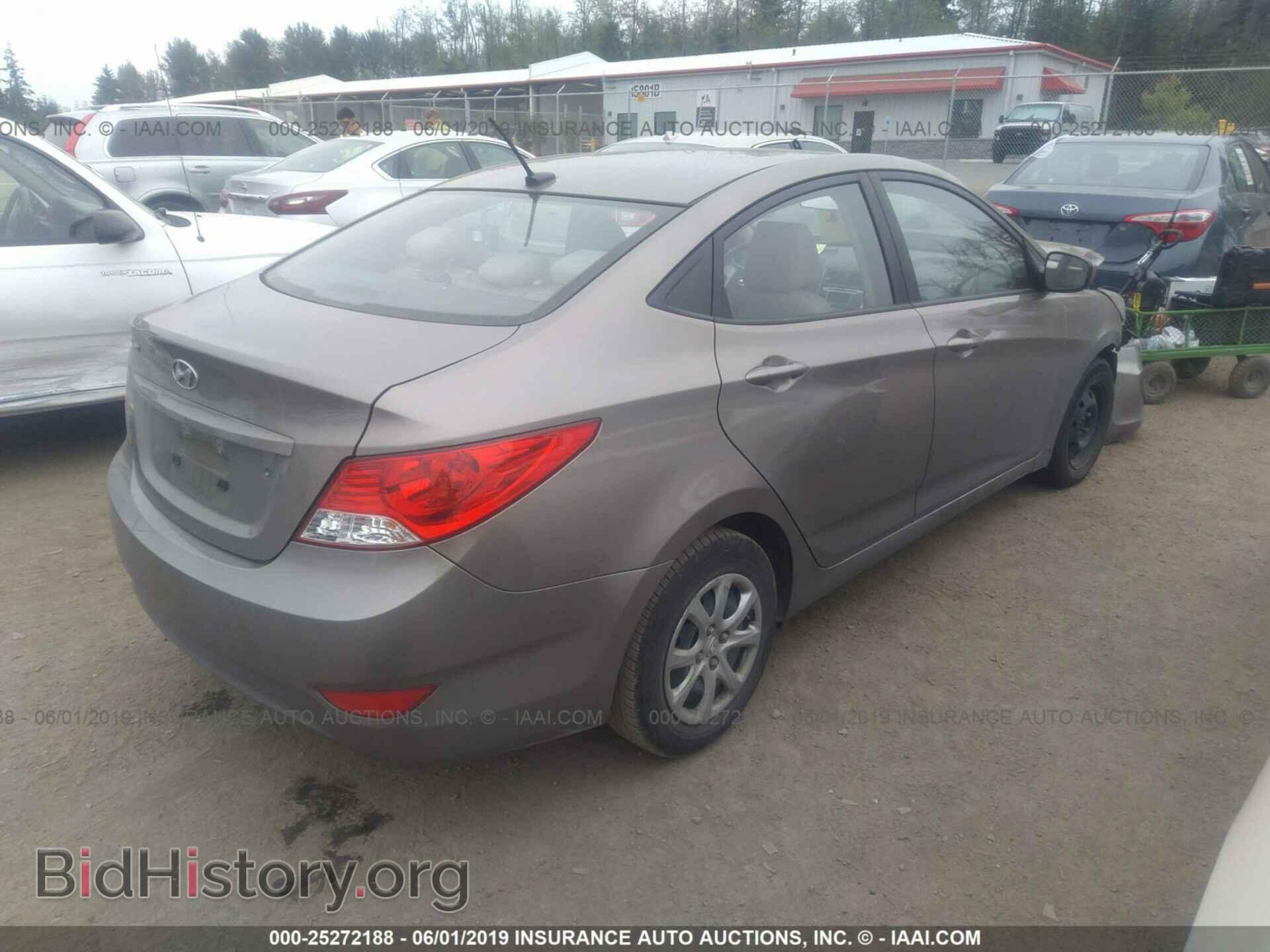 2014 HYUNDAI ACCENT - VIN: KMHCT4AE2EU700720 - Фото 4