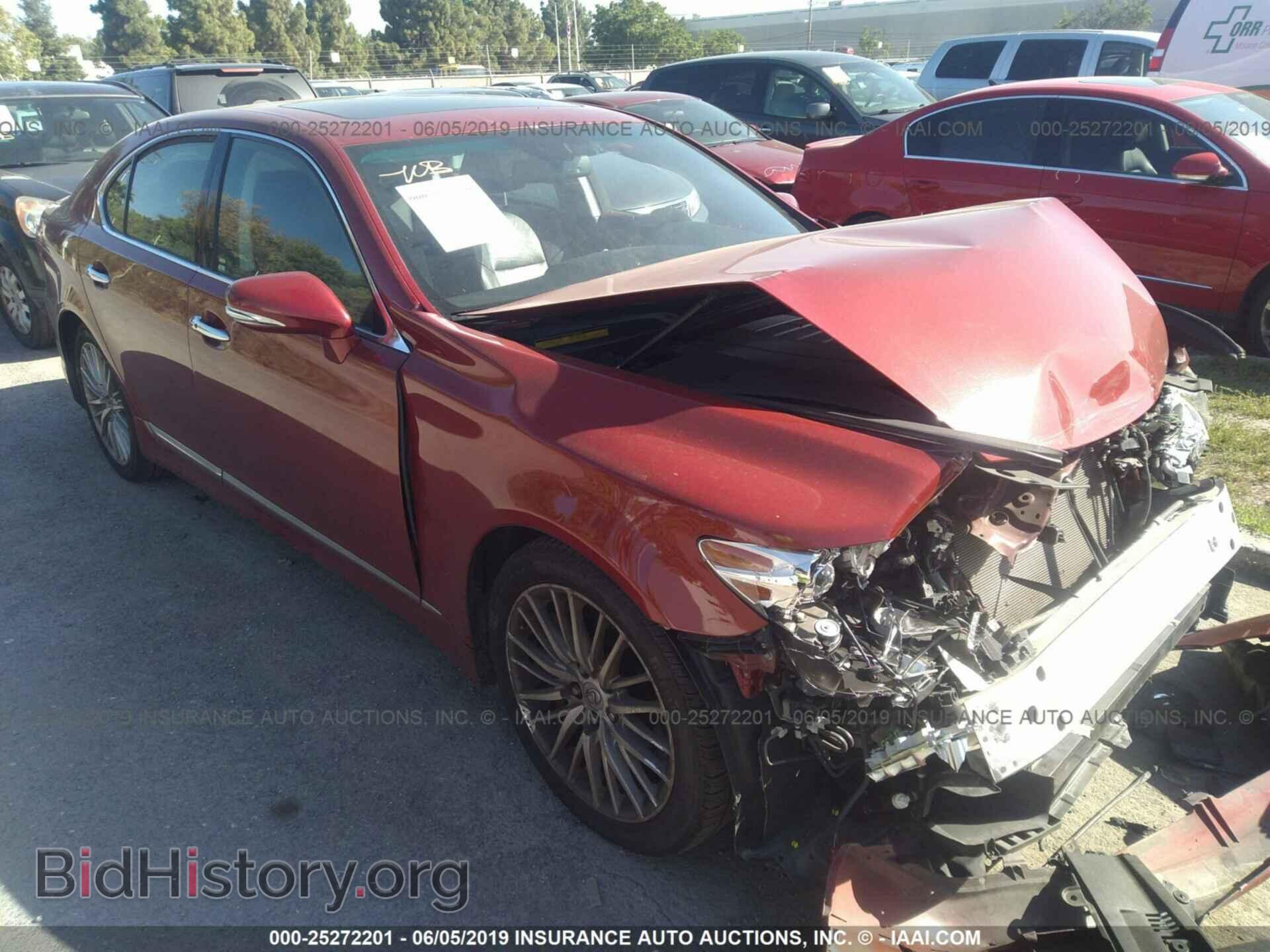 Photo JTHBL5EF8B5107571 - LEXUS LS 2011