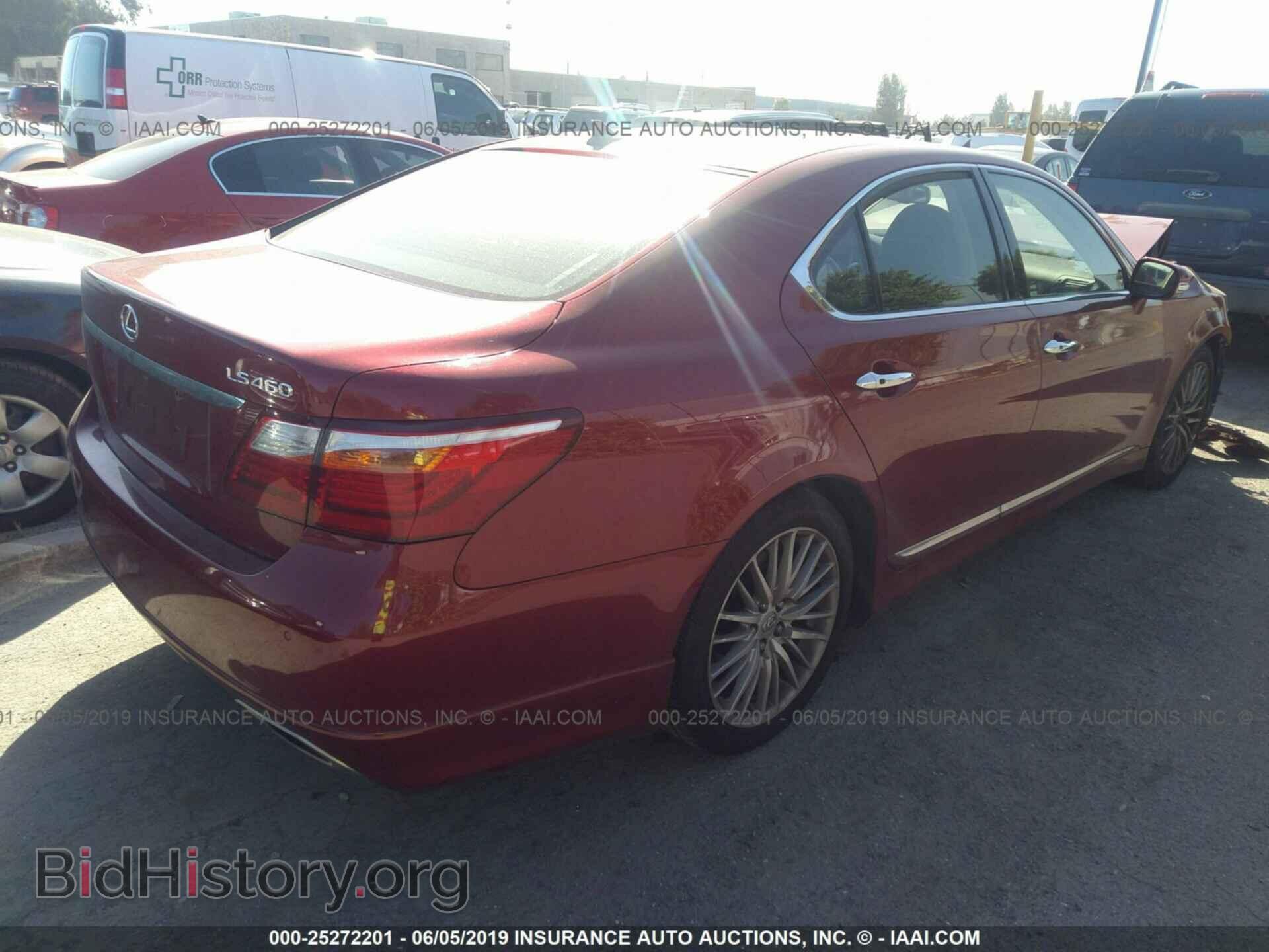 2011 LEXUS LS - VIN: JTHBL5EF8B5107571 - Фото 4