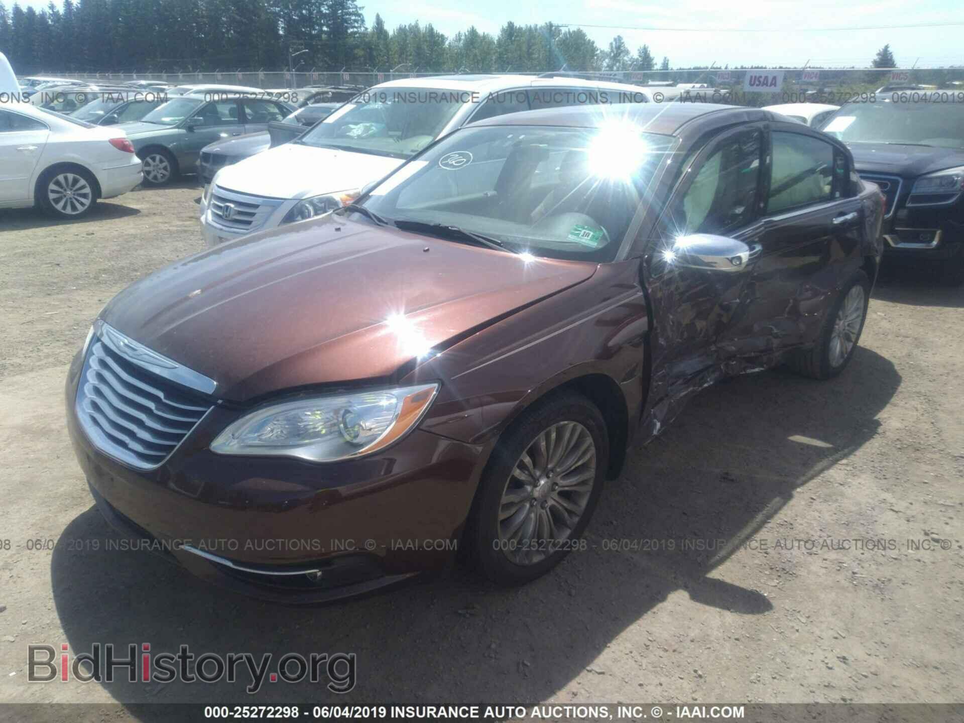 2012 CHRYSLER 200 - VIN: 1C3CCBCB1CN169887 - Фото 2