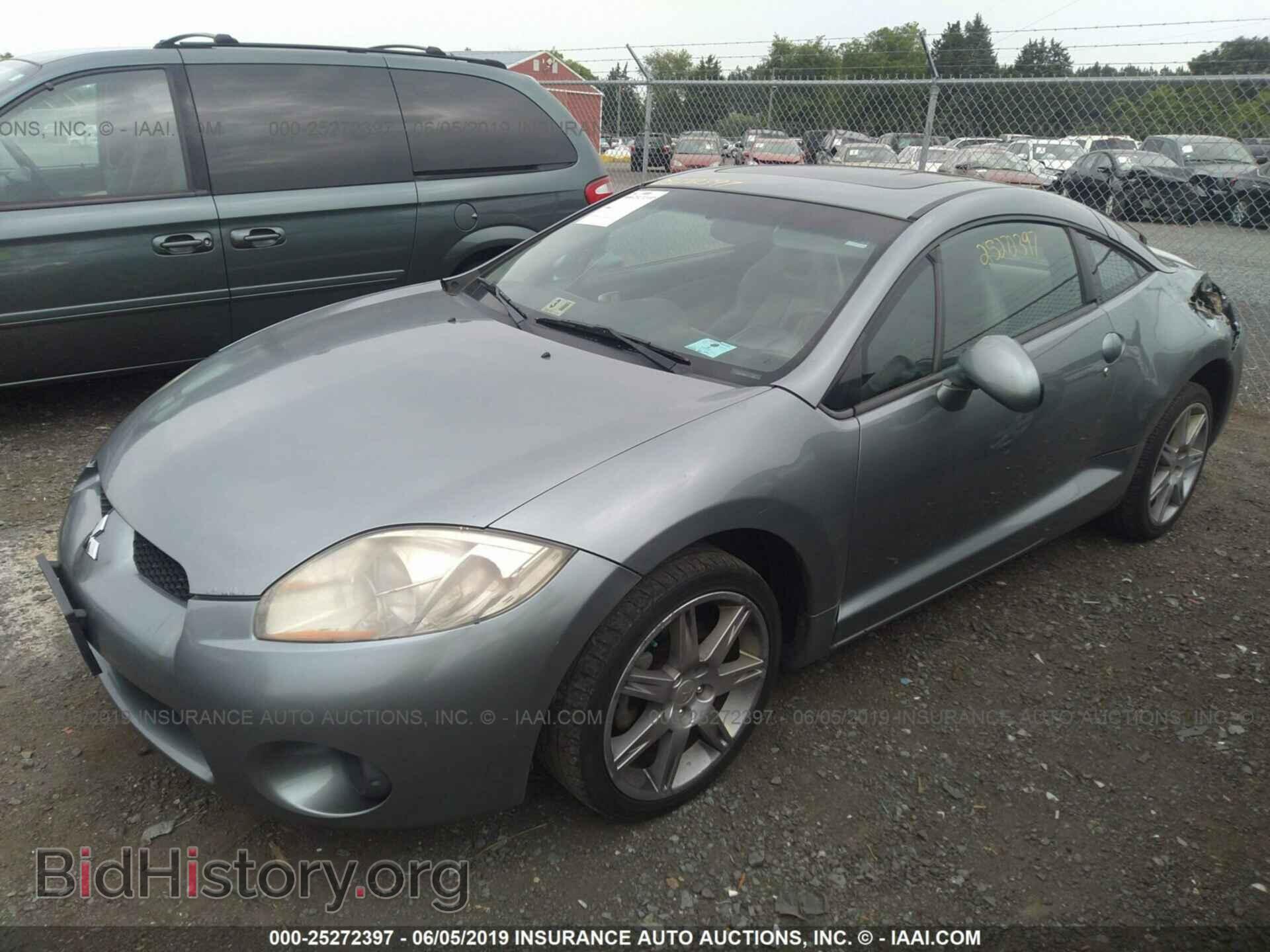 2007 MITSUBISHI ECLIPSE - VIN: 4A3AK64F07E052545 - Фото 2