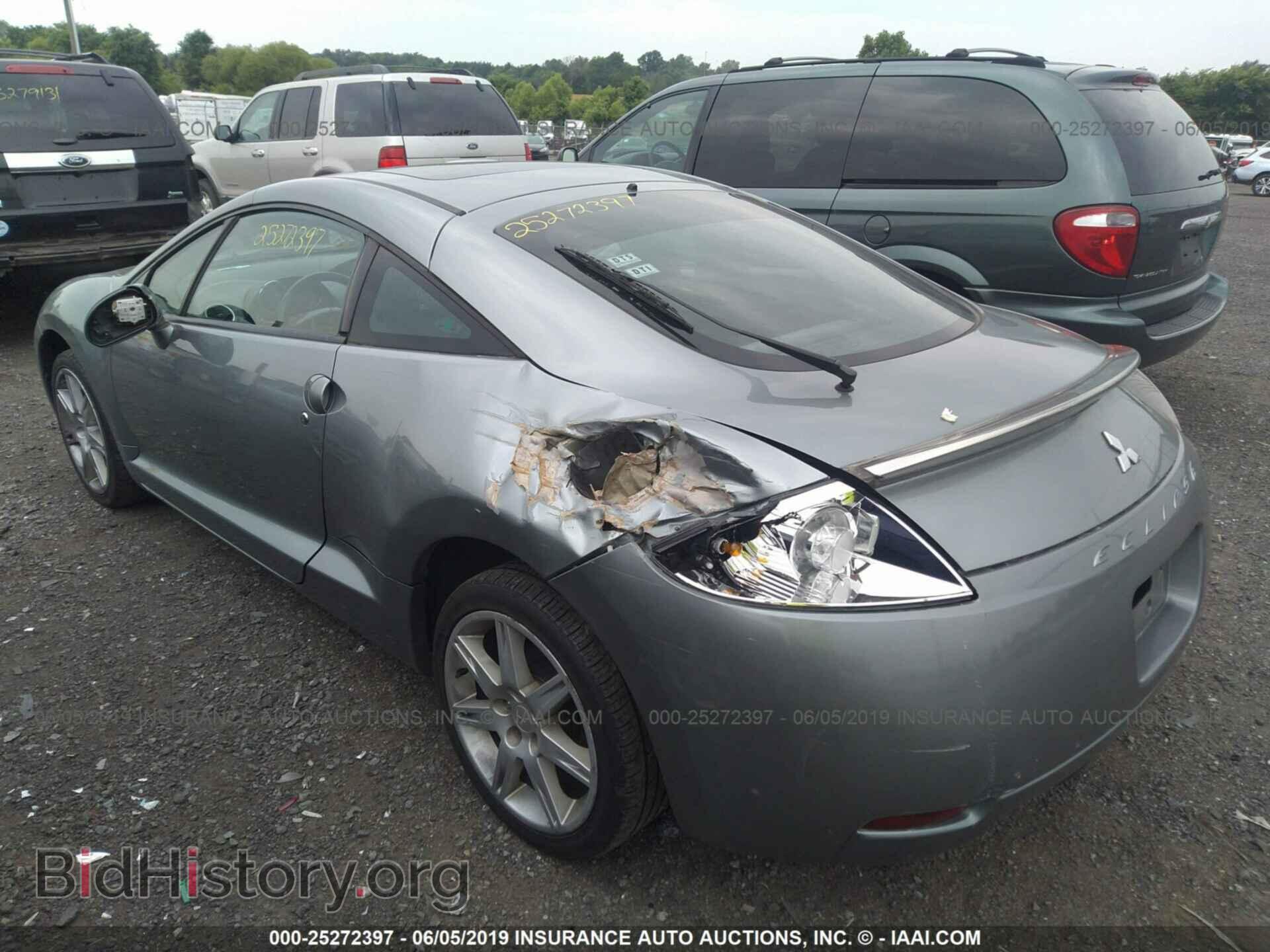 2007 MITSUBISHI ECLIPSE - VIN: 4A3AK64F07E052545 - Фото 3