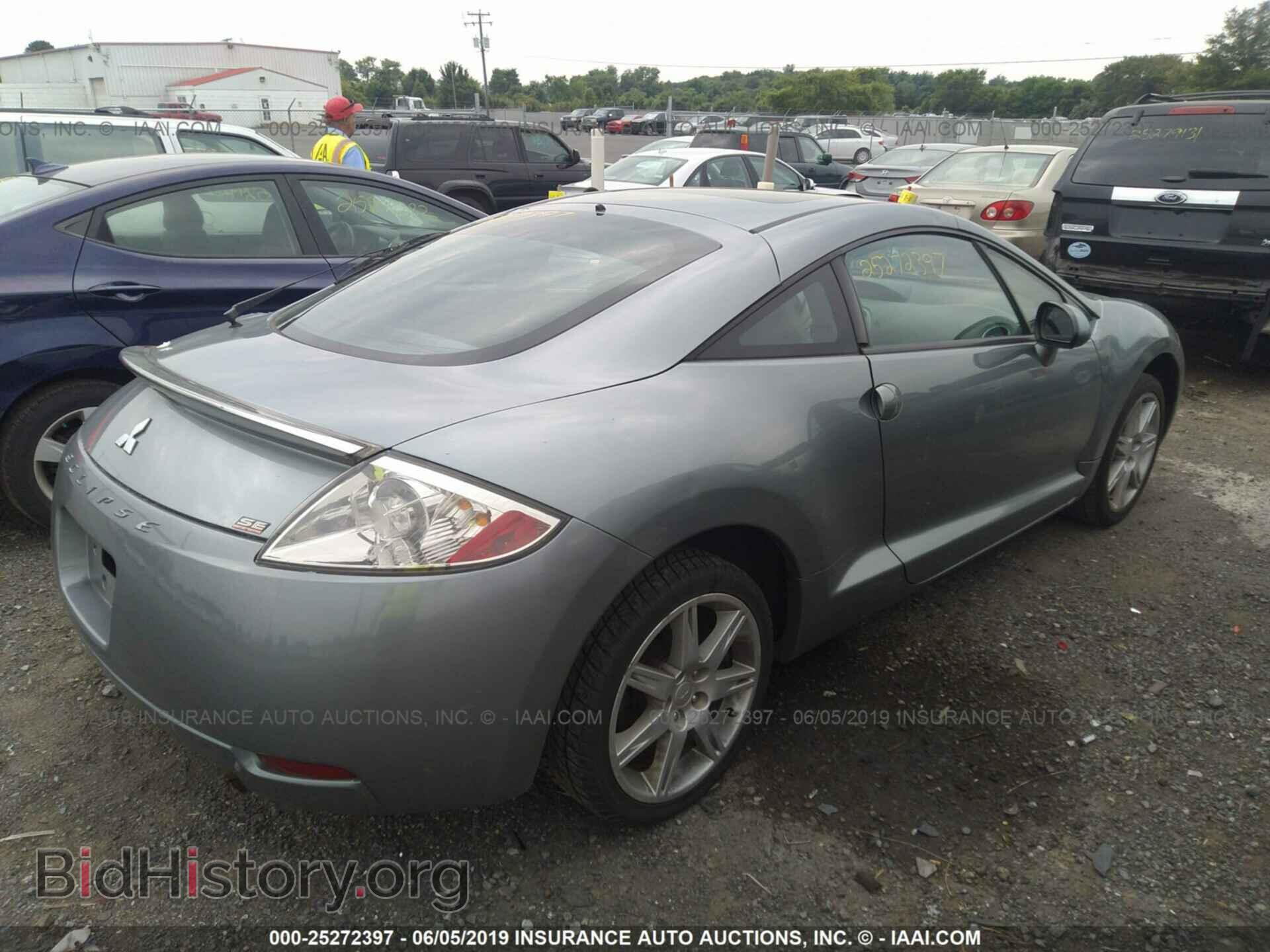 2007 MITSUBISHI ECLIPSE - VIN: 4A3AK64F07E052545 - Фото 4