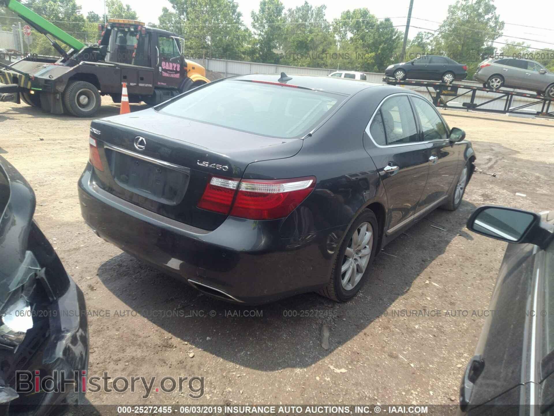 2007 LEXUS LS - VIN: JTHBL46F175015430 - Фото 4
