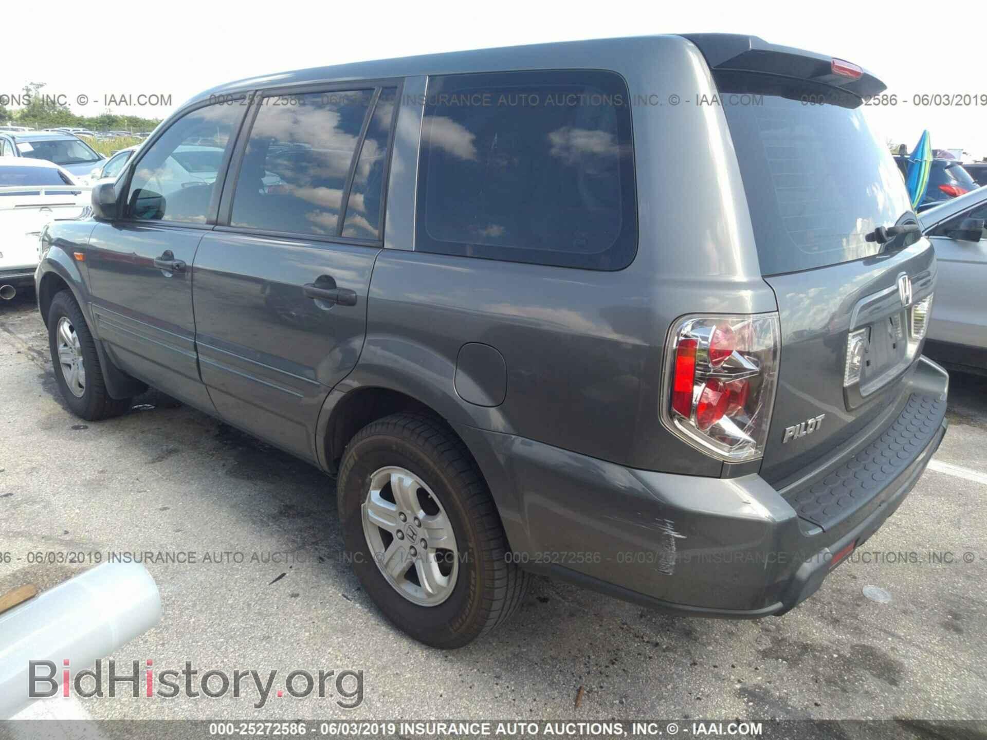 2007 HONDA PILOT - VIN: 5FNYF28177B043496 - Фото 3