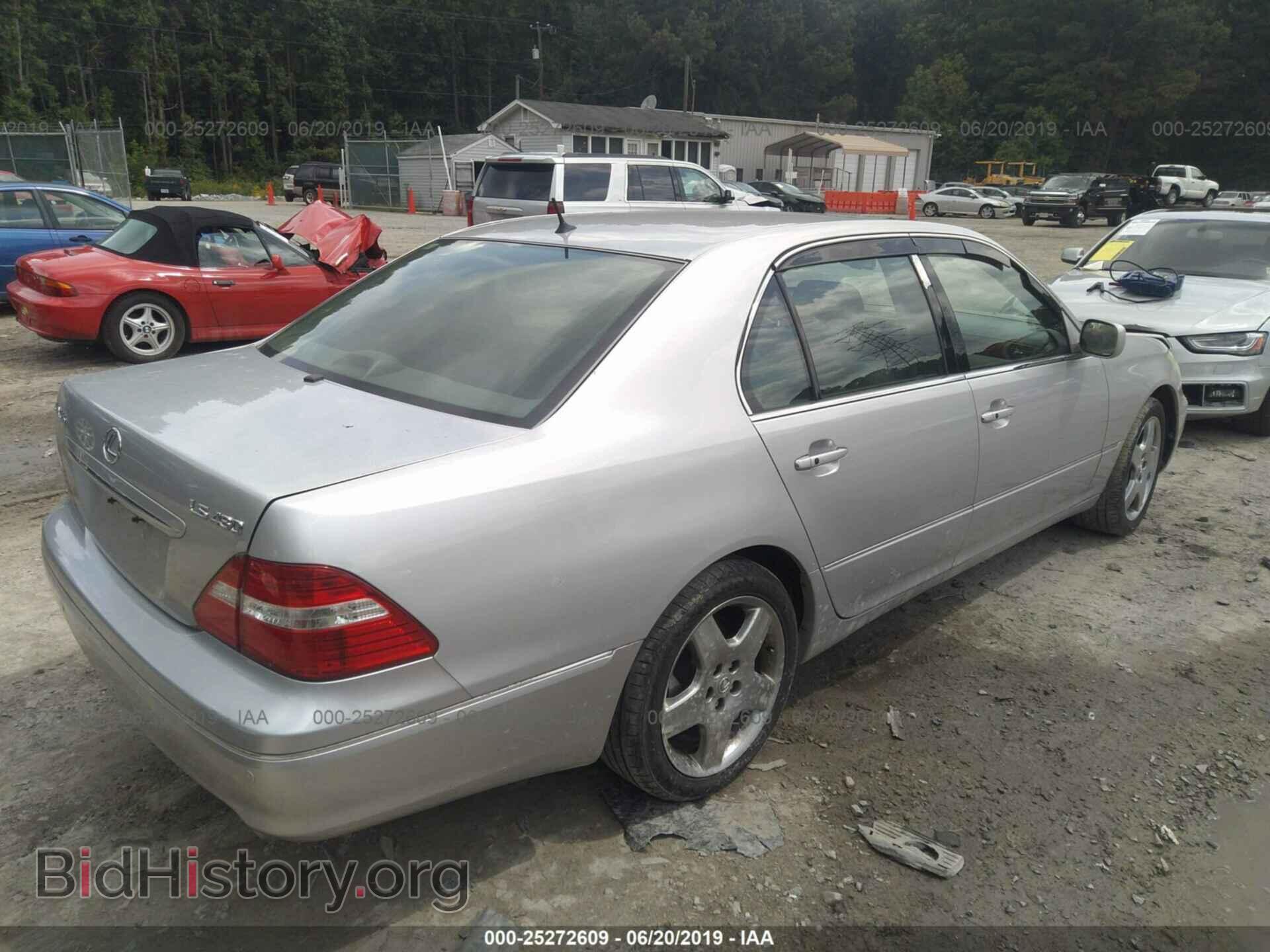 2005 LEXUS LS - VIN: JTHBN36F055012990 - Photo 4