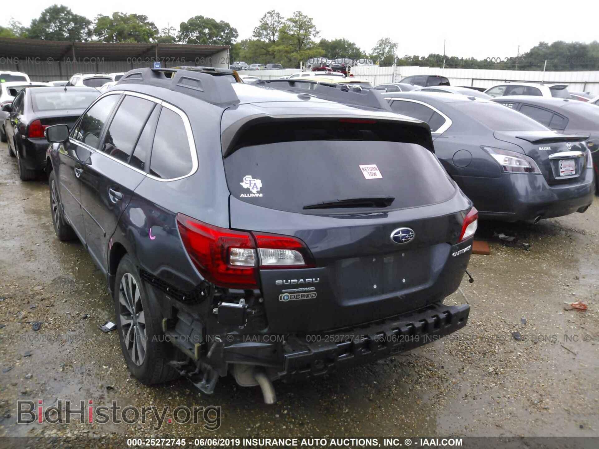 2015 SUBARU OUTBACK - VIN: 4S4BSBNC5F3298937 - Фото 3