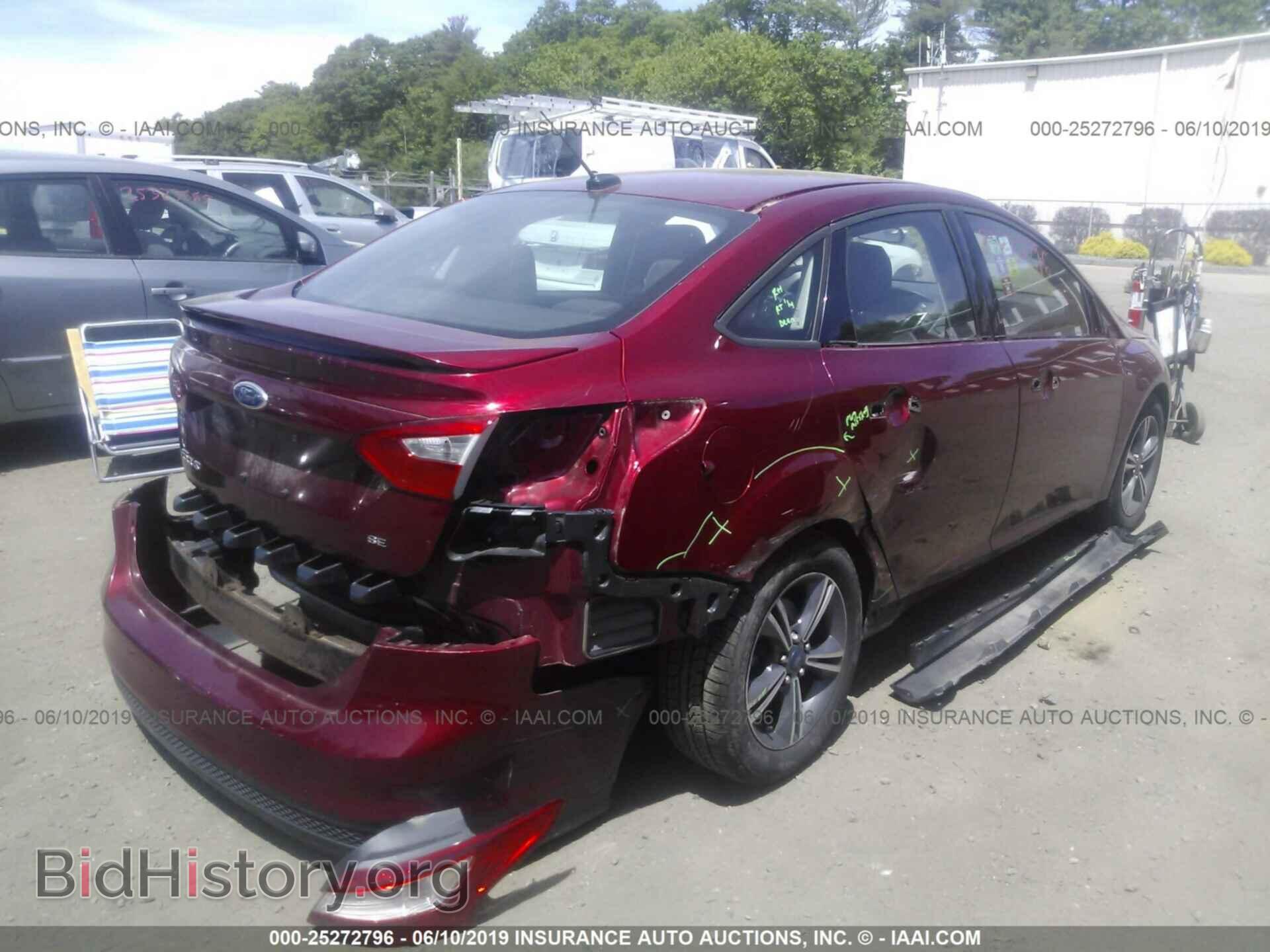 2014 FORD FOCUS - VIN: 1FADP3F20EL125468 - Фото 4