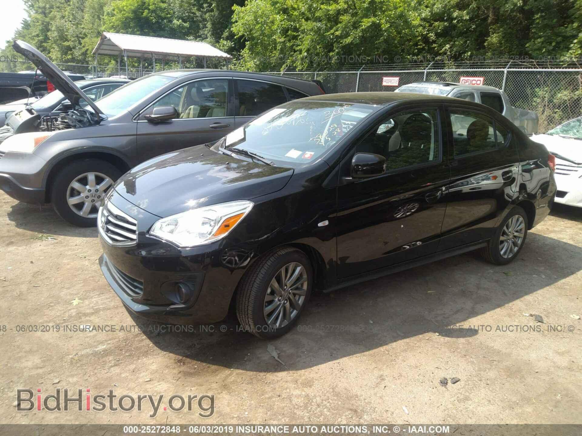 2019 MITSUBISHI MIRAGE - VIN: ML32F3FJ6KHF11893 - Фото 2