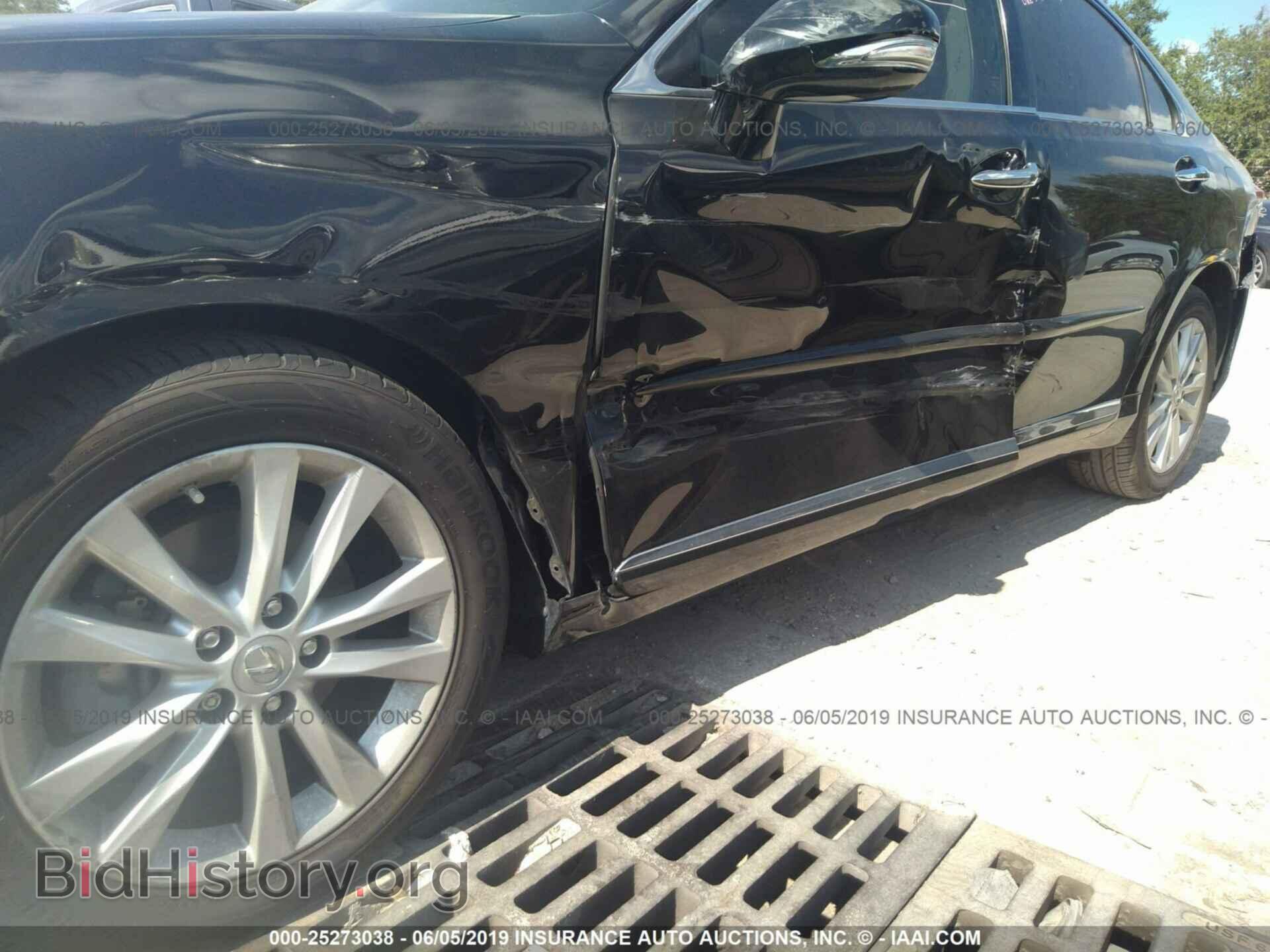 2011 LEXUS ES - VIN: JTHBK1EGXB2464725 - Фото 6