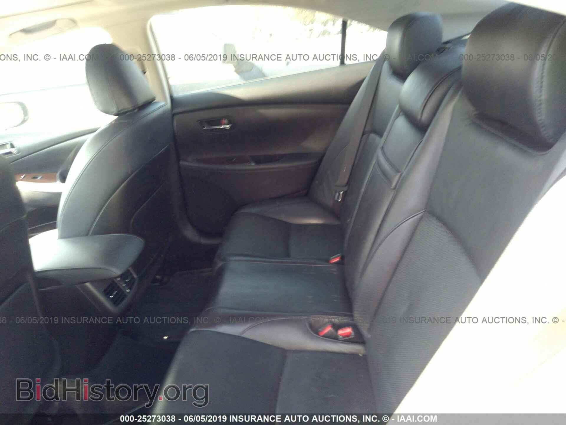 2011 LEXUS ES - VIN: JTHBK1EGXB2464725 - Фото 8