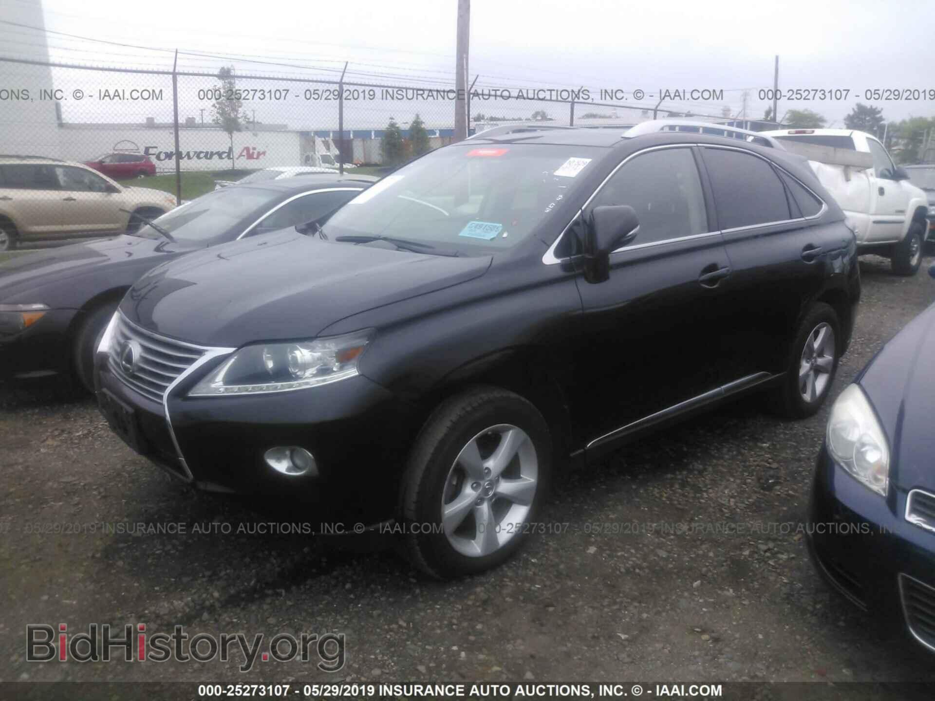 2013 LEXUS RX - VIN: 2T2BK1BA9DC217746 - Фото 2