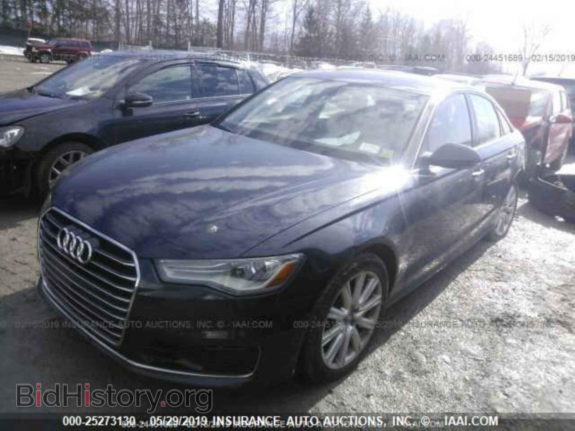 2016 AUDI A6 - VIN: WAUGFAFC9GN104470 - Фото 2