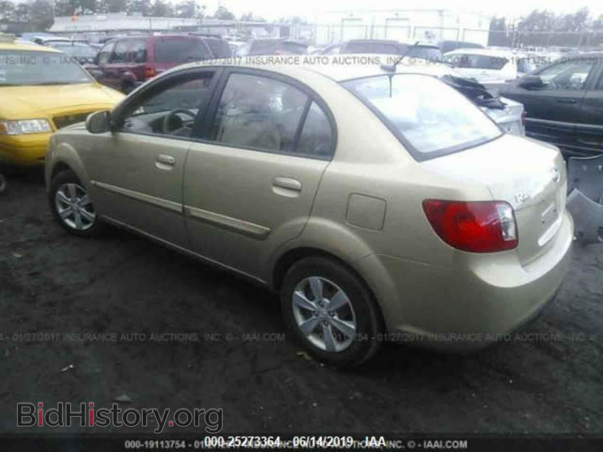 2011 KIA RIO - VIN: KNADH4A34B6734115 - Фото 3