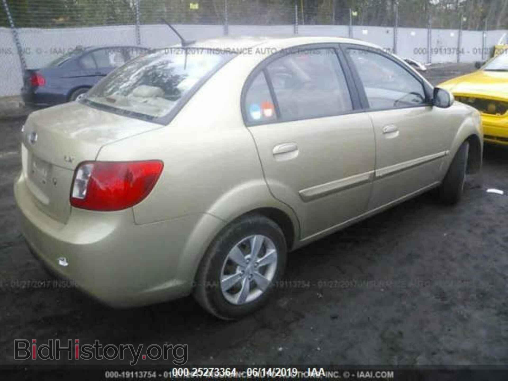 2011 KIA RIO - VIN: KNADH4A34B6734115 - Фото 4