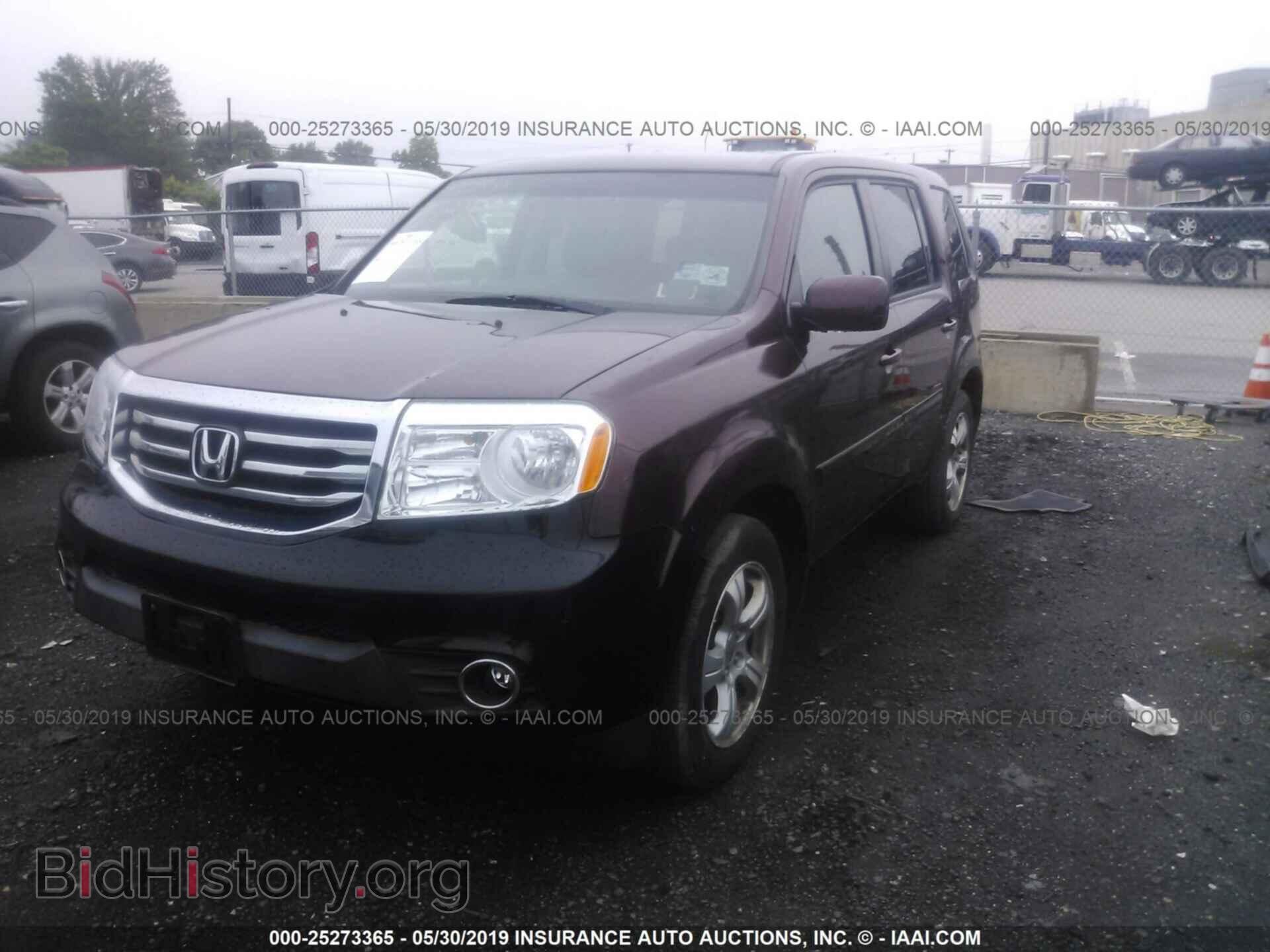 2012 HONDA PILOT - VIN: 5FNYF4H6XCB071374 - Фото 2