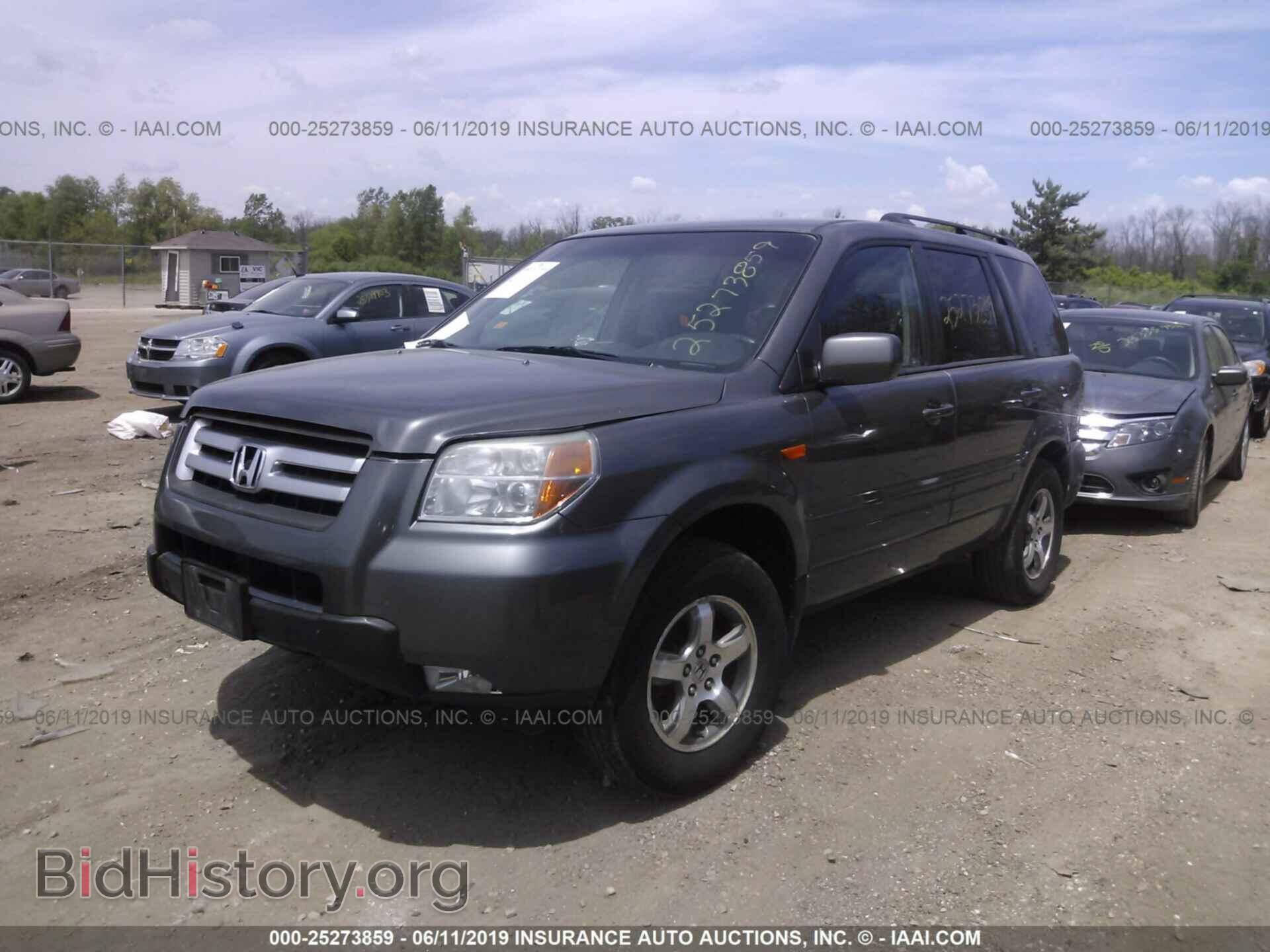 2007 HONDA PILOT - VIN: 5FNYF18487B032298 - Фото 2