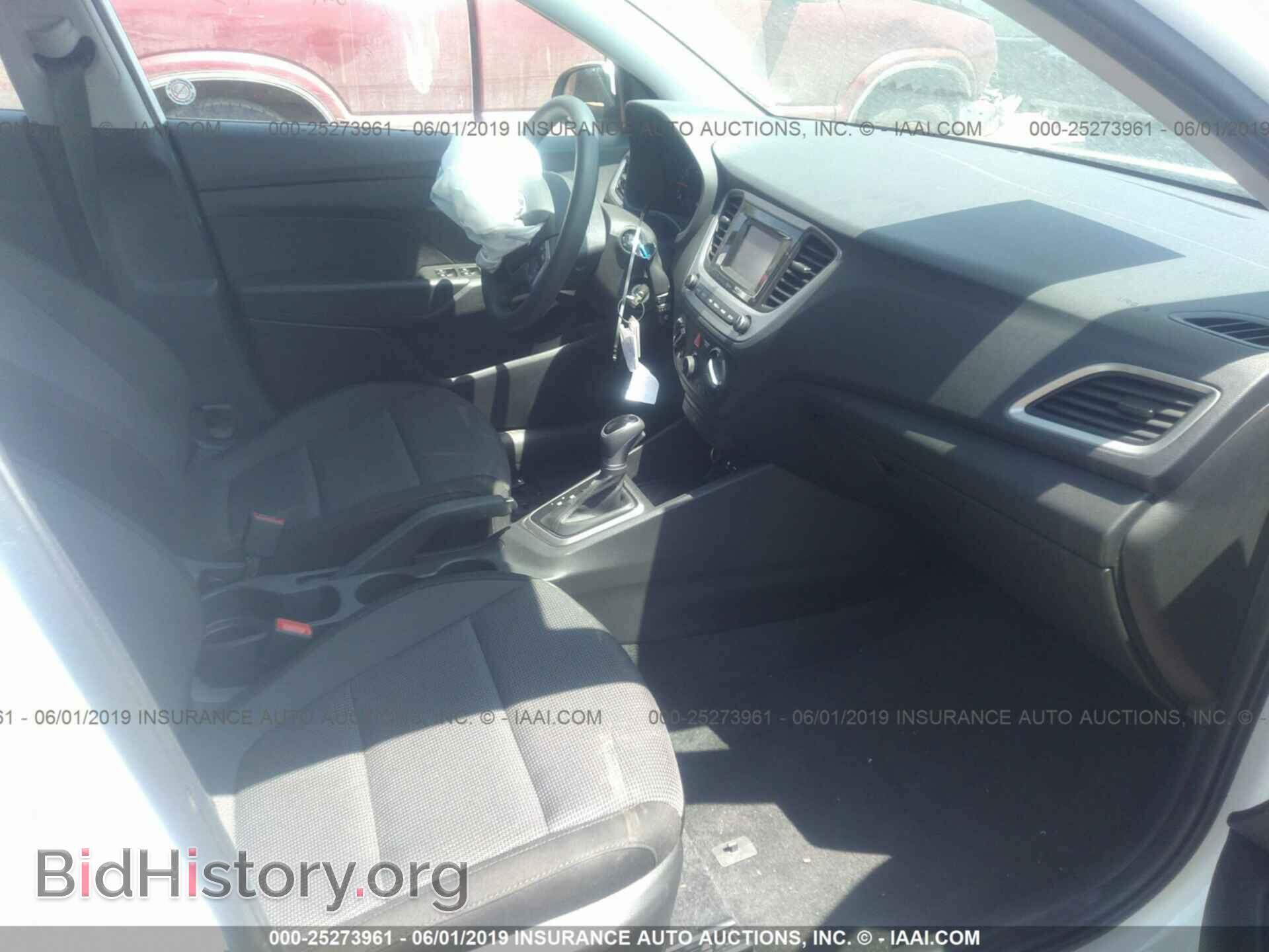 2019 HYUNDAI ACCENT - VIN: 3KPC24A35KE068652 - Фото 5