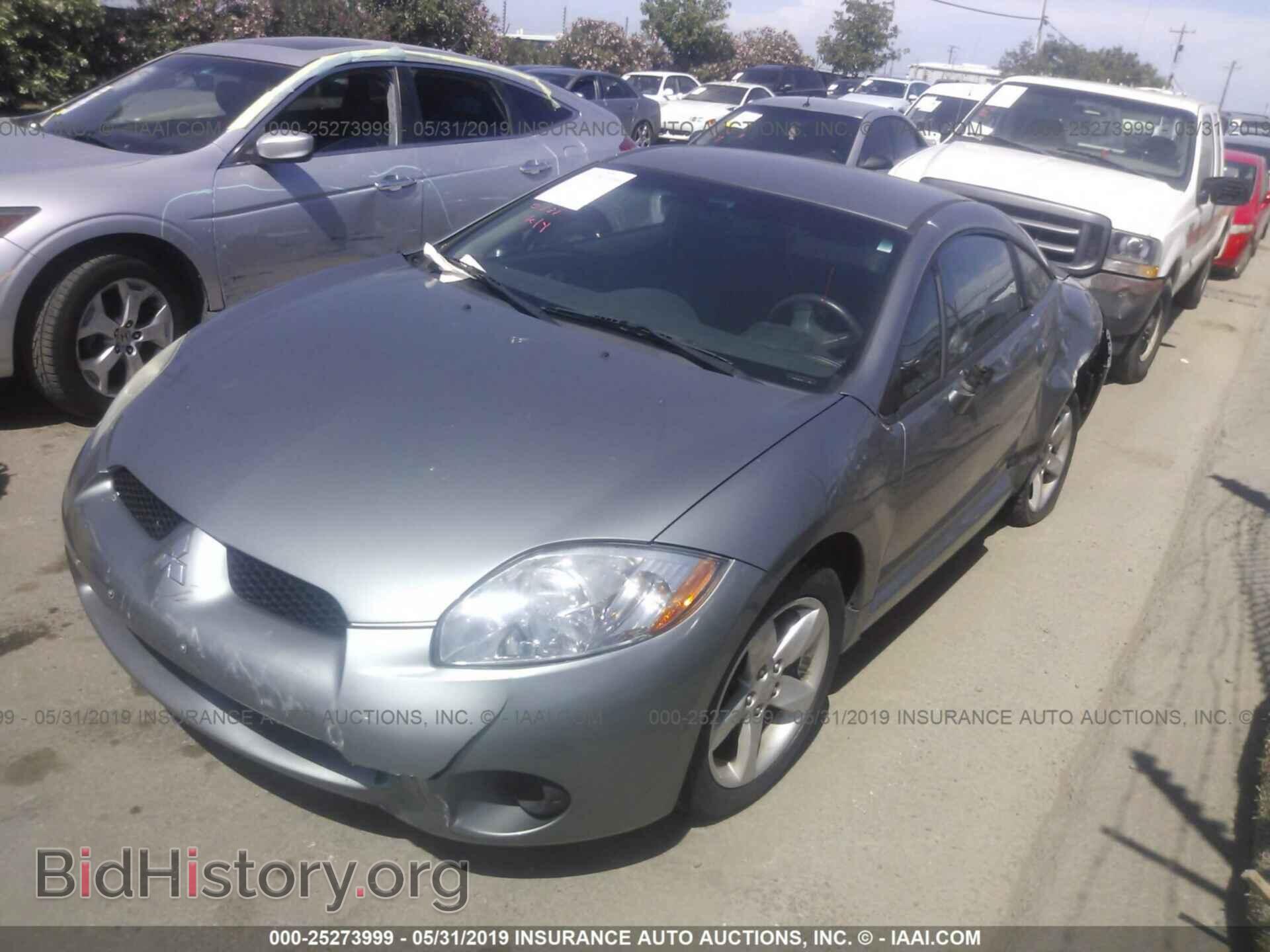2008 MITSUBISHI ECLIPSE - VIN: 4A3AK24F88E005256 - Фото 2