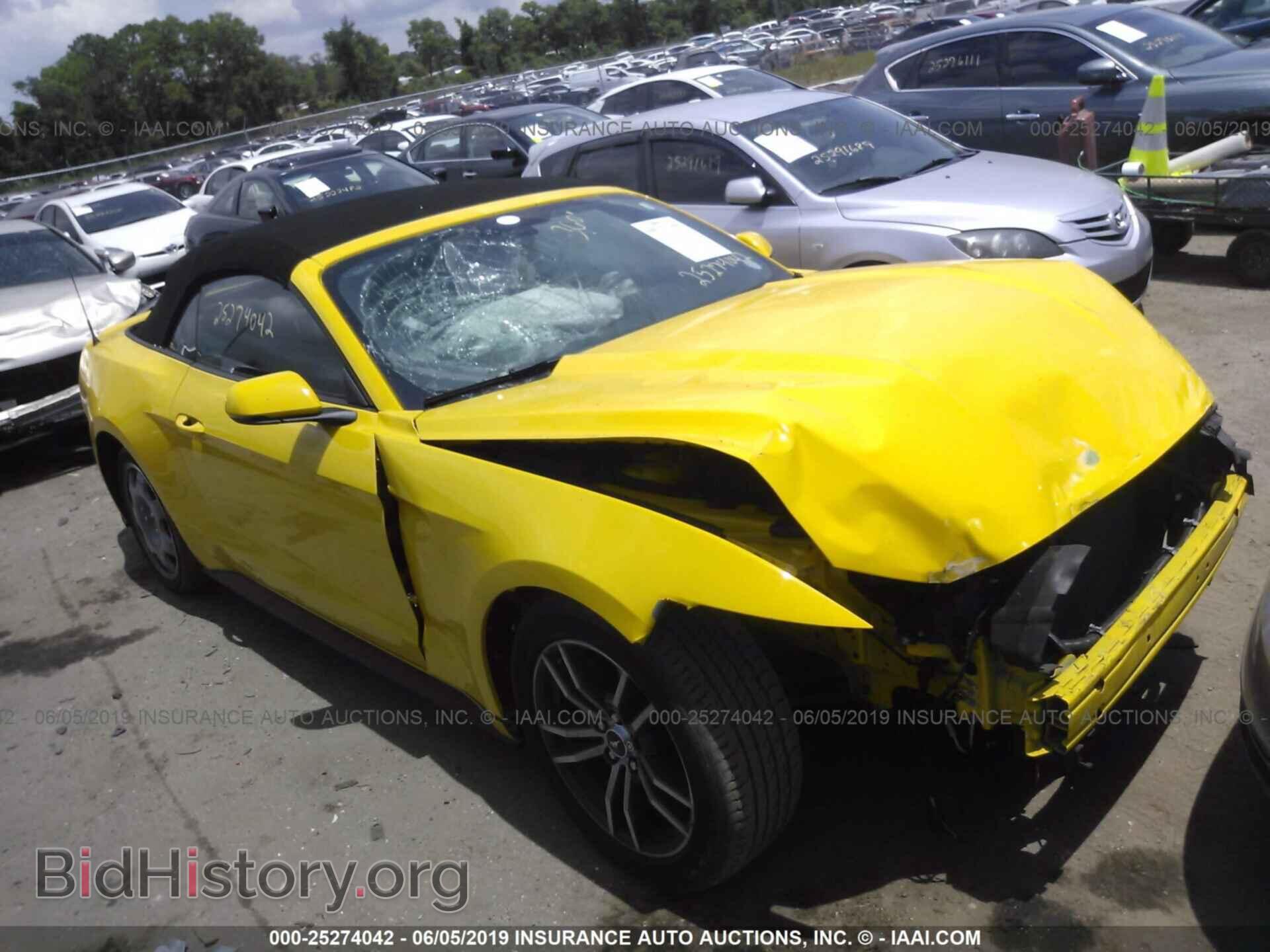 Photo 1FATP8UH9G5222000 - FORD MUSTANG 2016