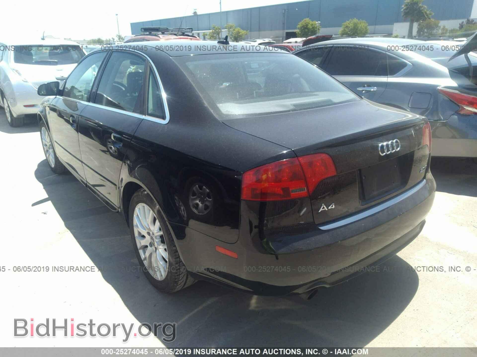 2008 AUDI A4 - VIN: WAUAF78E38A133009 - Фото 3