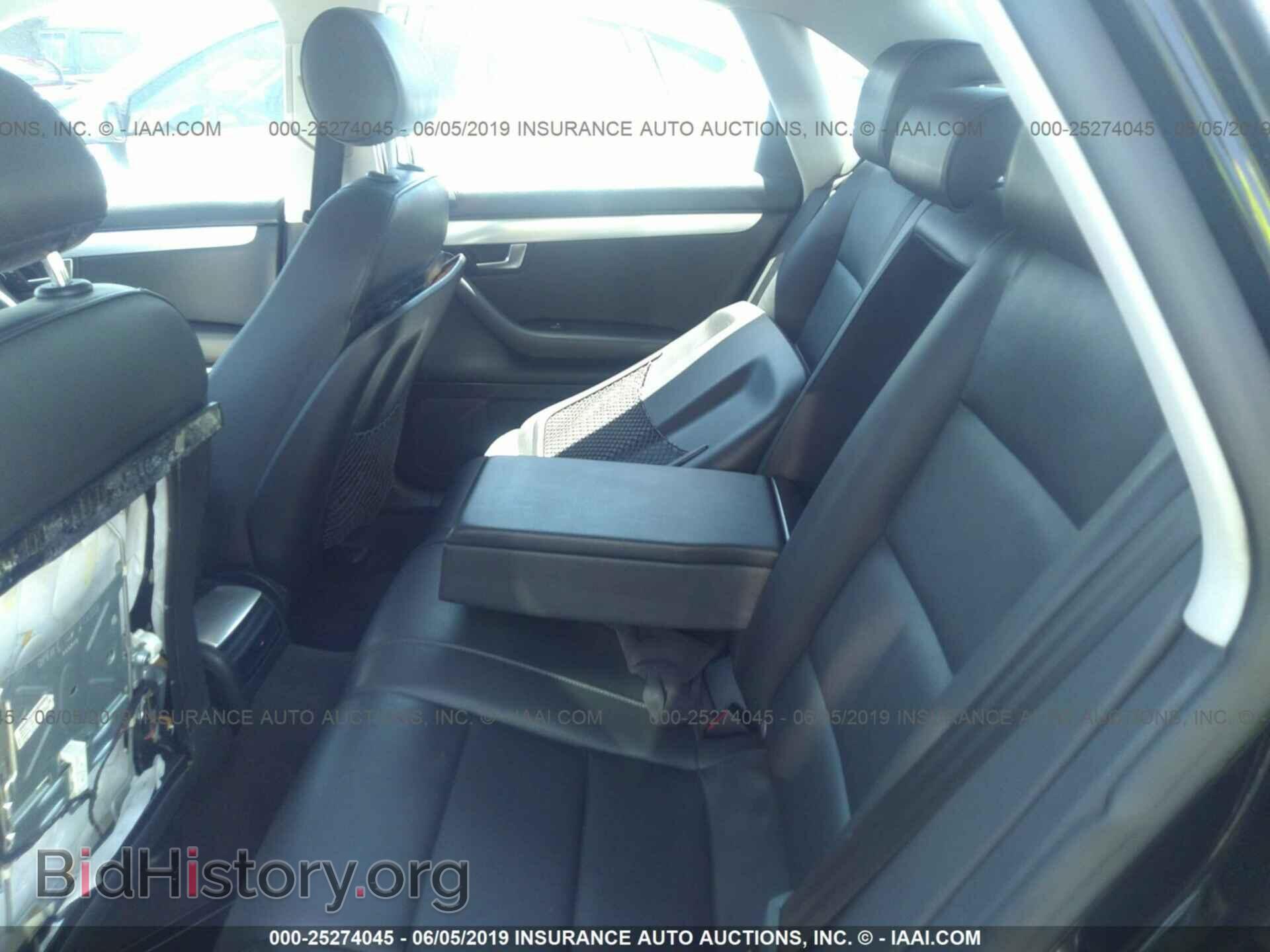 2008 AUDI A4 - VIN: WAUAF78E38A133009 - Фото 8