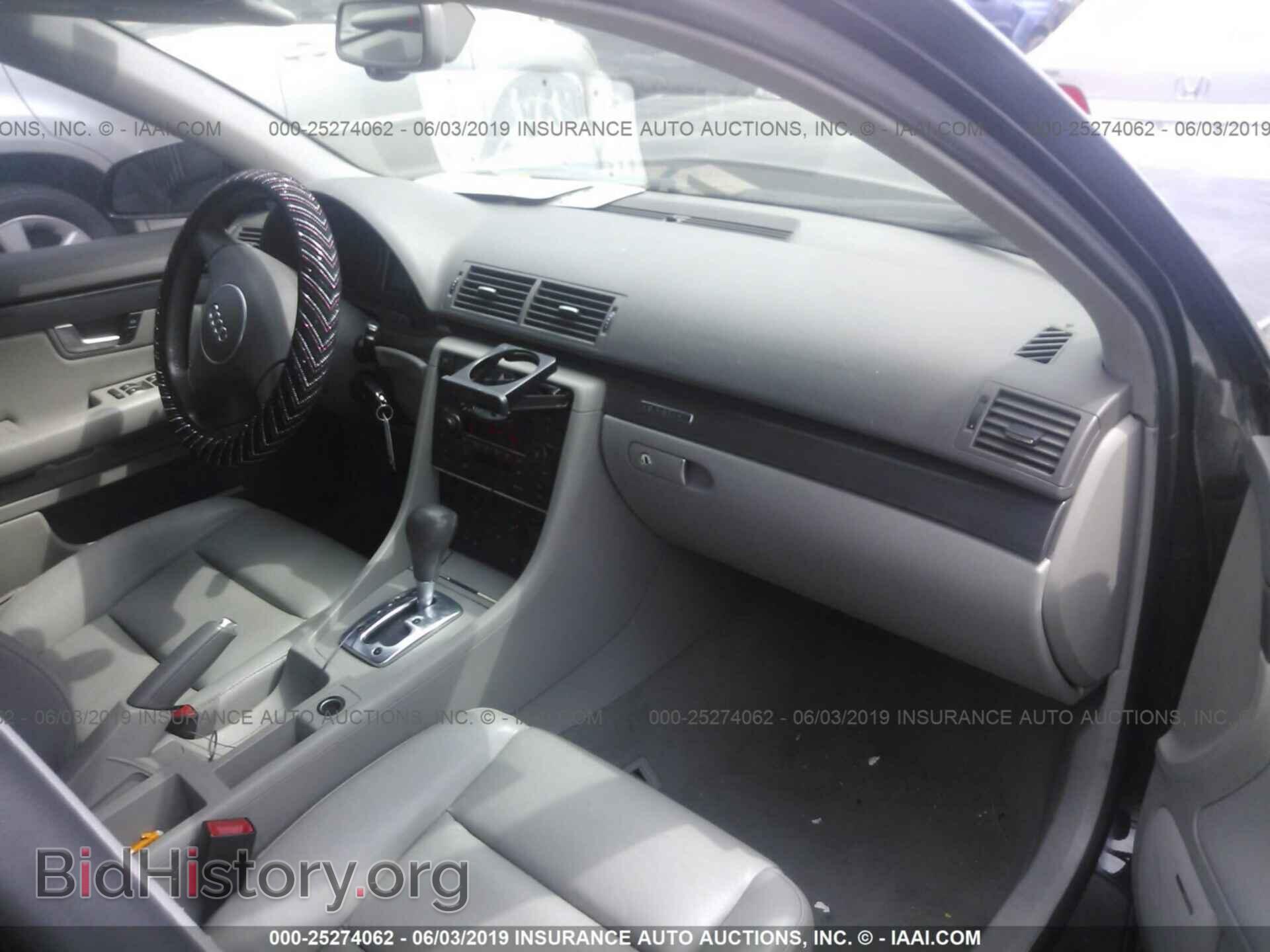 2005 AUDI A4 - VIN: WAULC68E05A018696 - Фото 5
