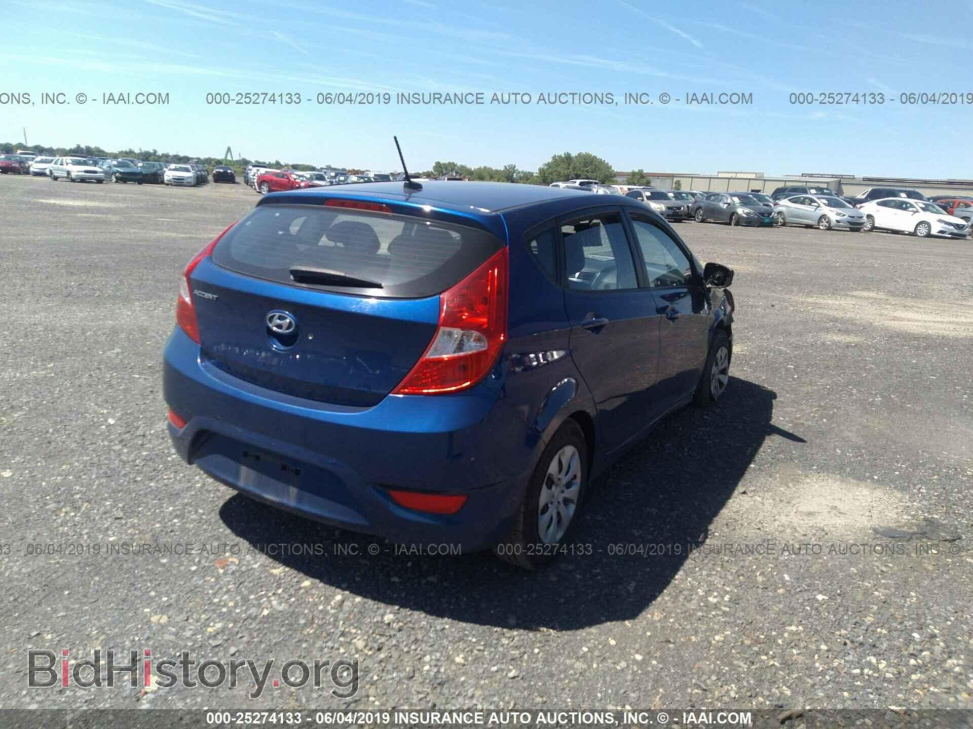 2015 HYUNDAI ACCENT - VIN: KMHCT5AE7FU204514 - Фото 4