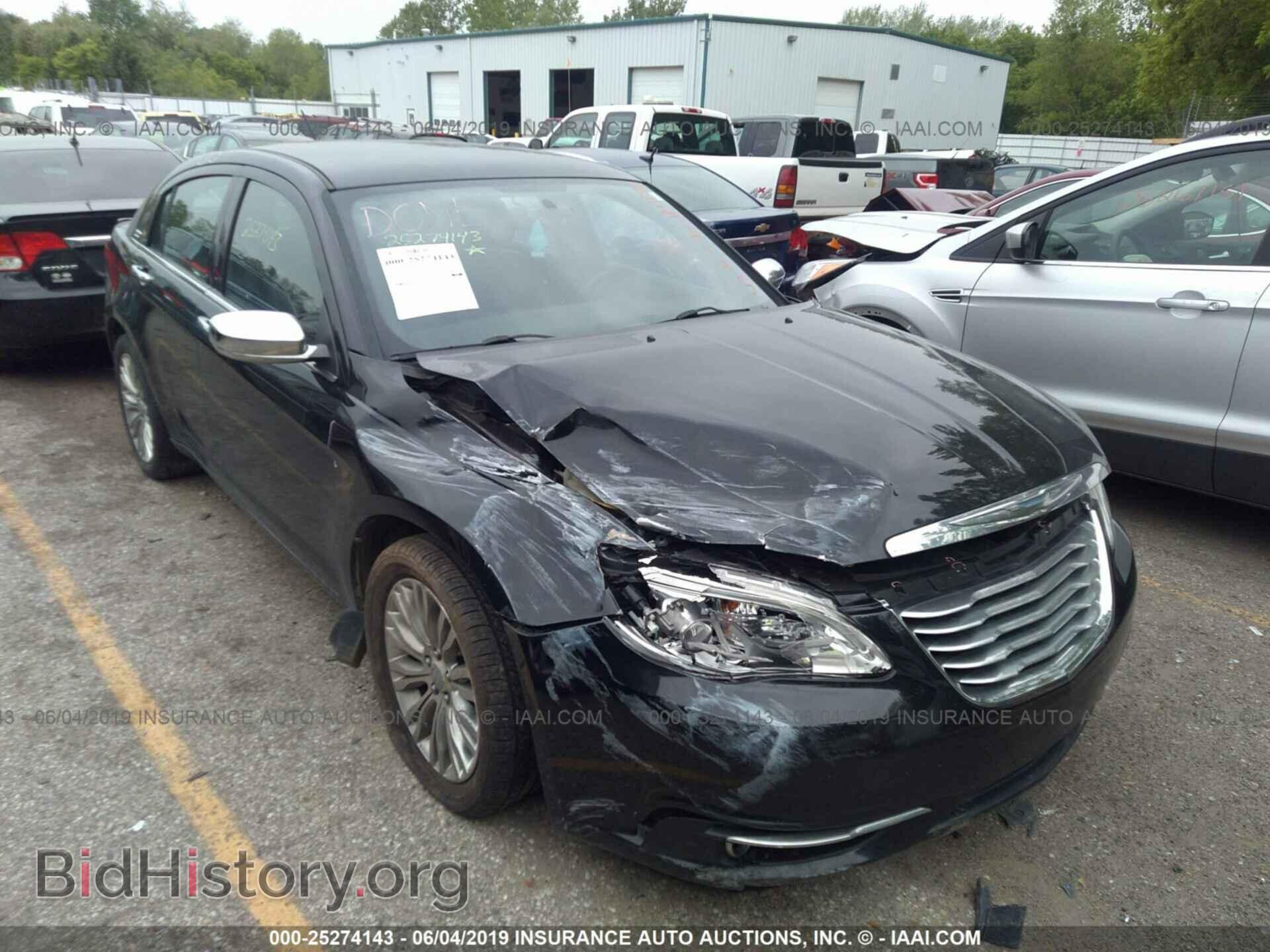 Фотография 1C3CCBCB7CN257567 - CHRYSLER 200 2012