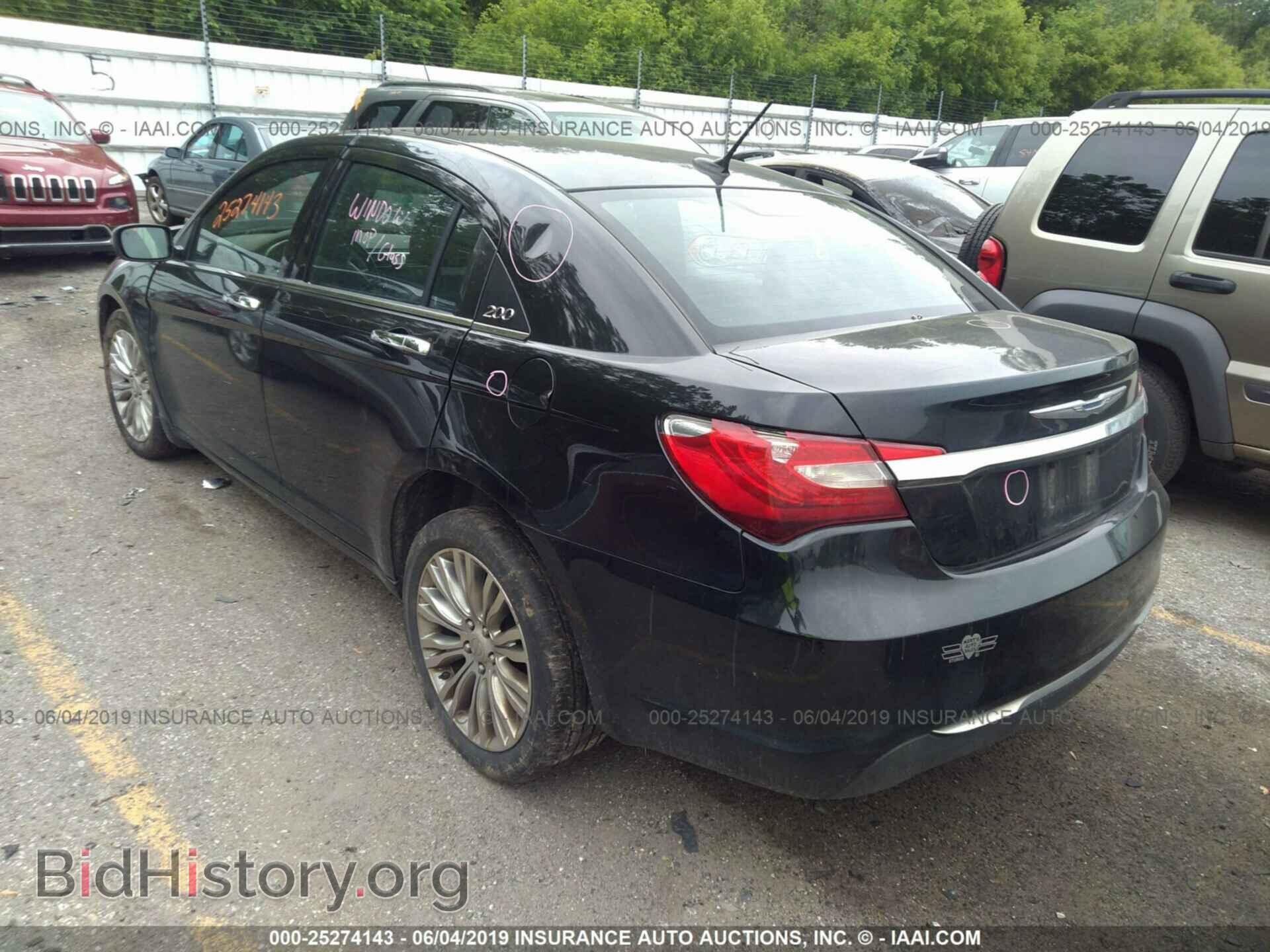 2012 CHRYSLER 200 - VIN: 1C3CCBCB7CN257567 - Фото 3