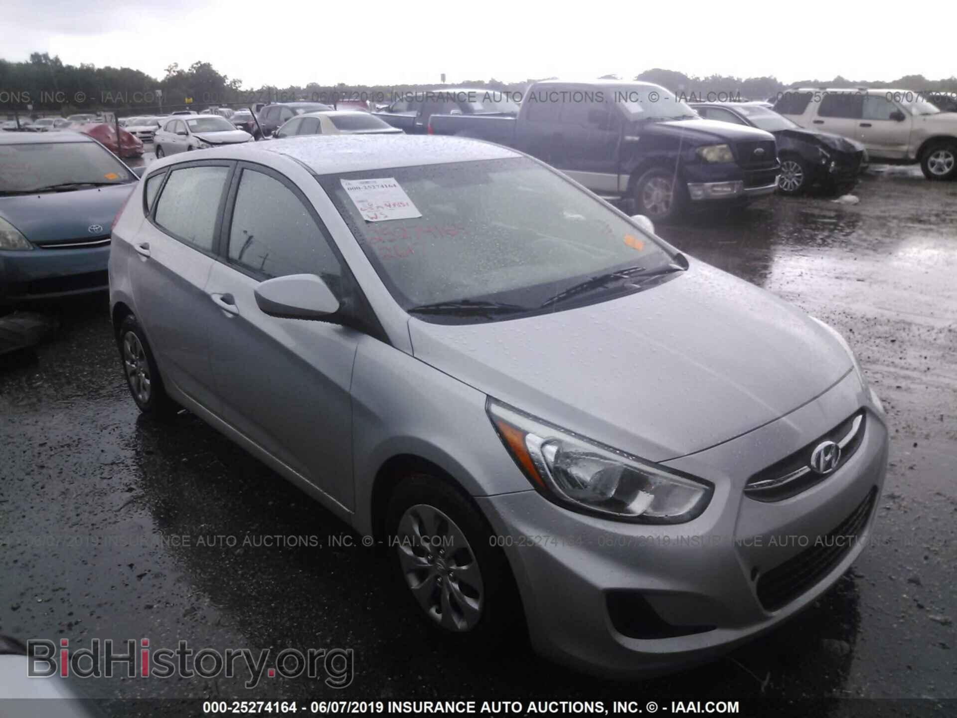 Фотография KMHCT5AE4HU304587 - HYUNDAI ACCENT 2017