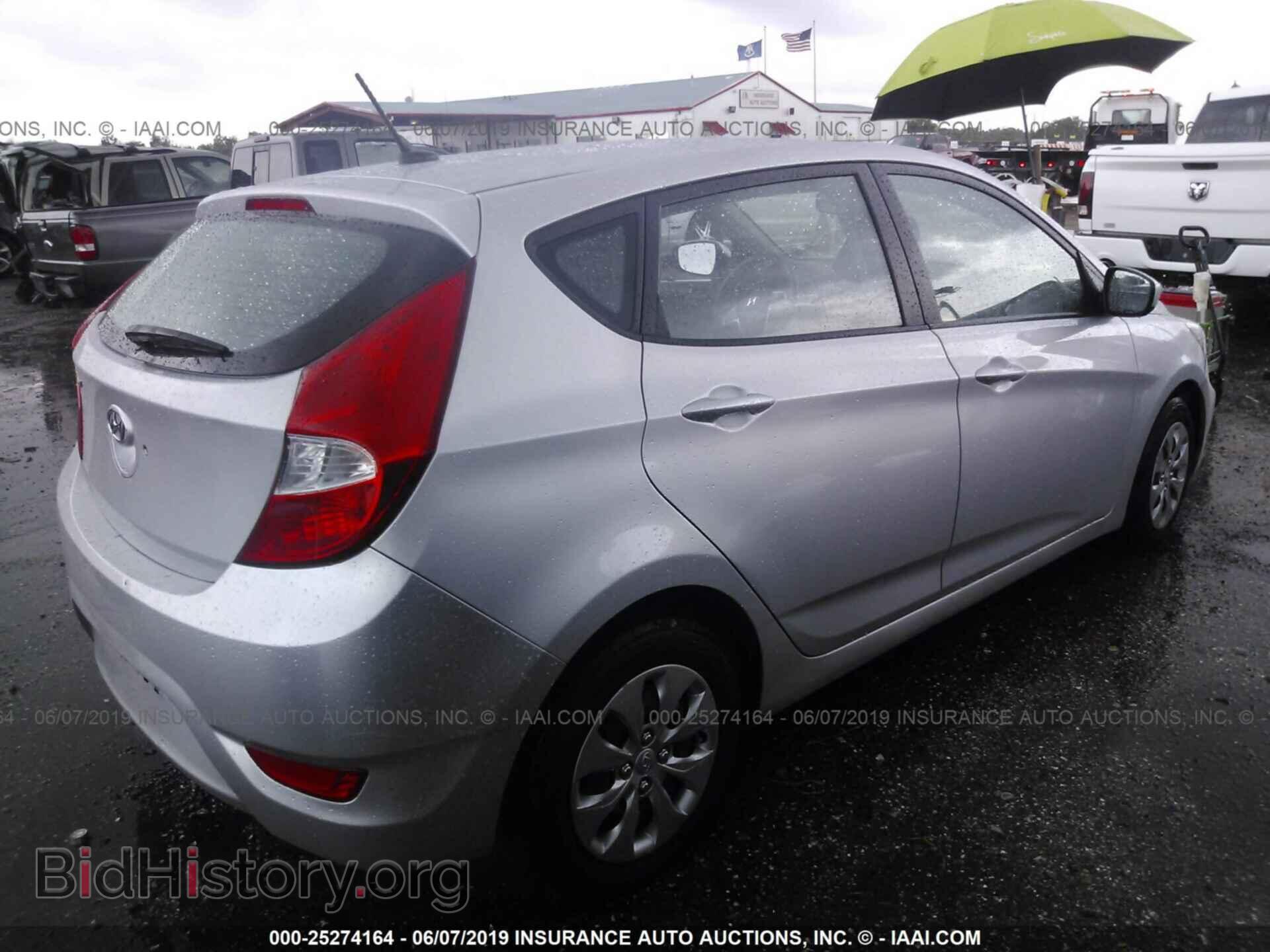 2017 HYUNDAI ACCENT - VIN: KMHCT5AE4HU304587 - Фото 4
