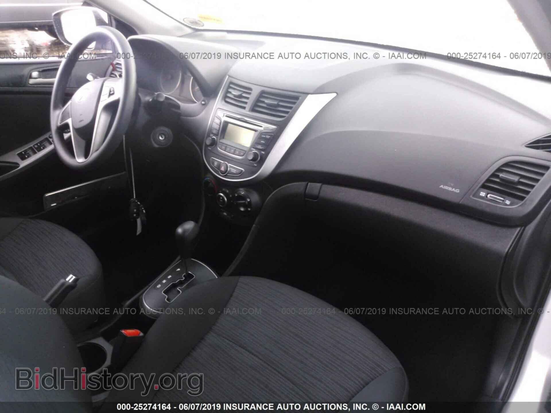 2017 HYUNDAI ACCENT - VIN: KMHCT5AE4HU304587 - Фото 5