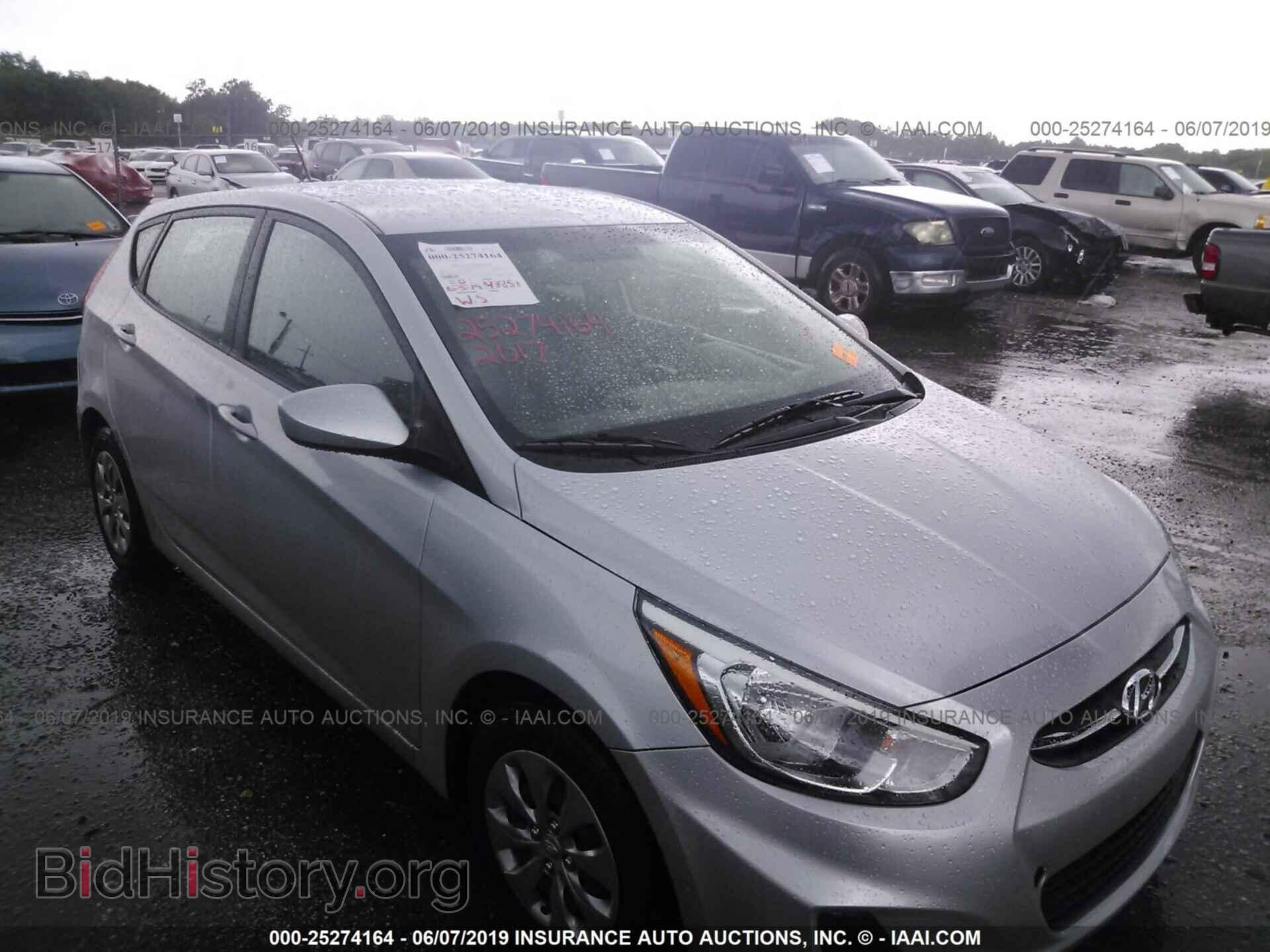 2017 HYUNDAI ACCENT - VIN: KMHCT5AE4HU304587 - Фото 6