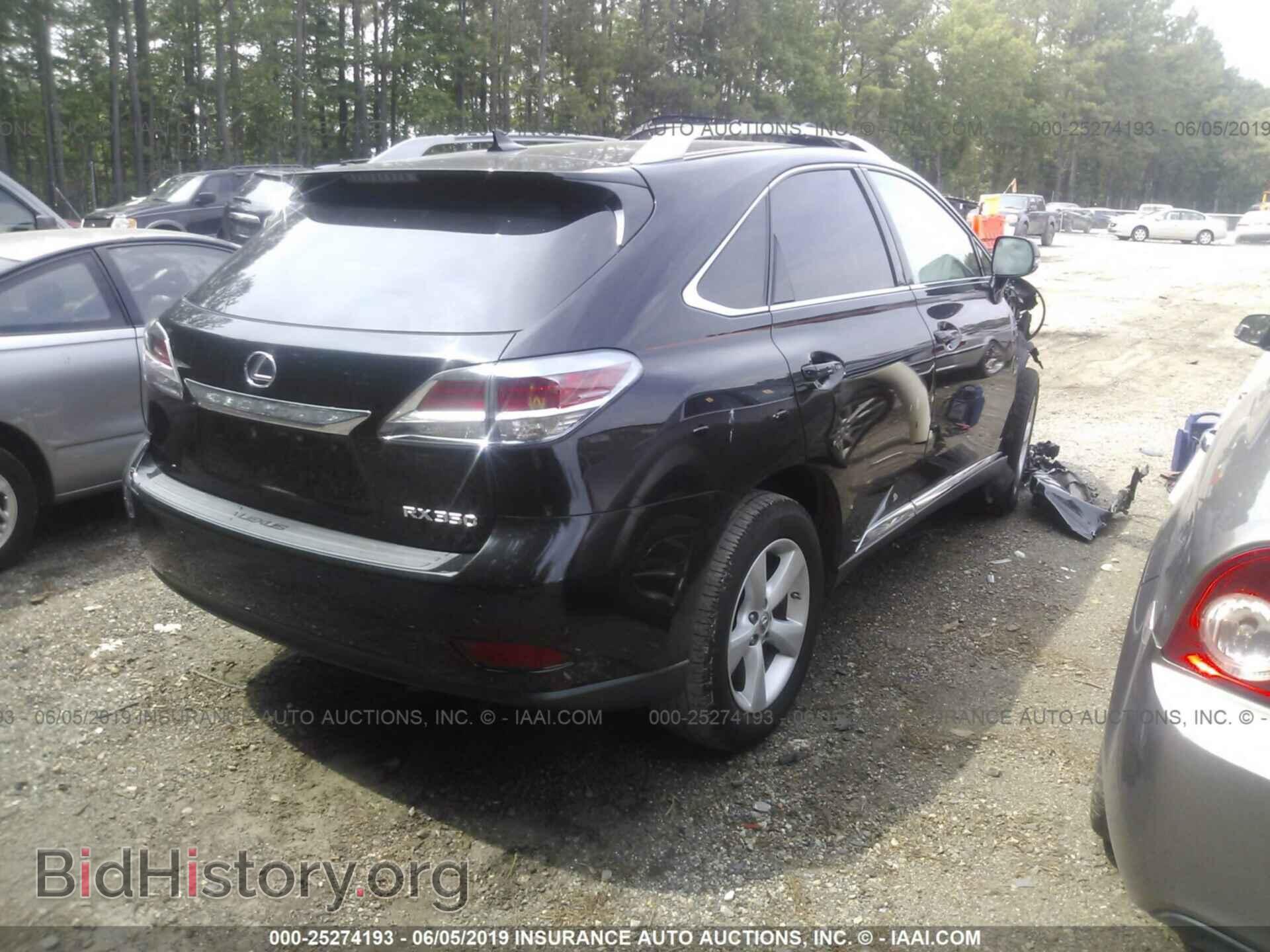 2013 LEXUS RX - VIN: 2T2BK1BAXDC183011 - Фото 4