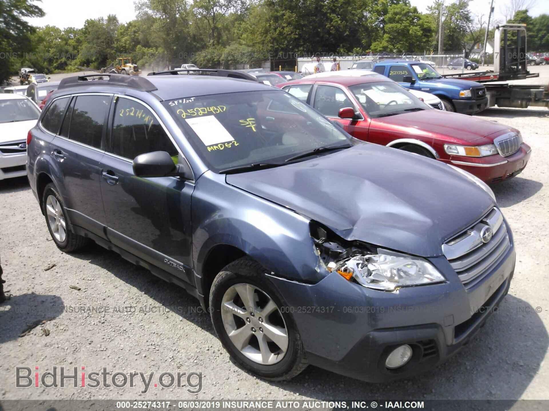 Фотография 4S4BRBAC7E3289897 - SUBARU OUTBACK 2014