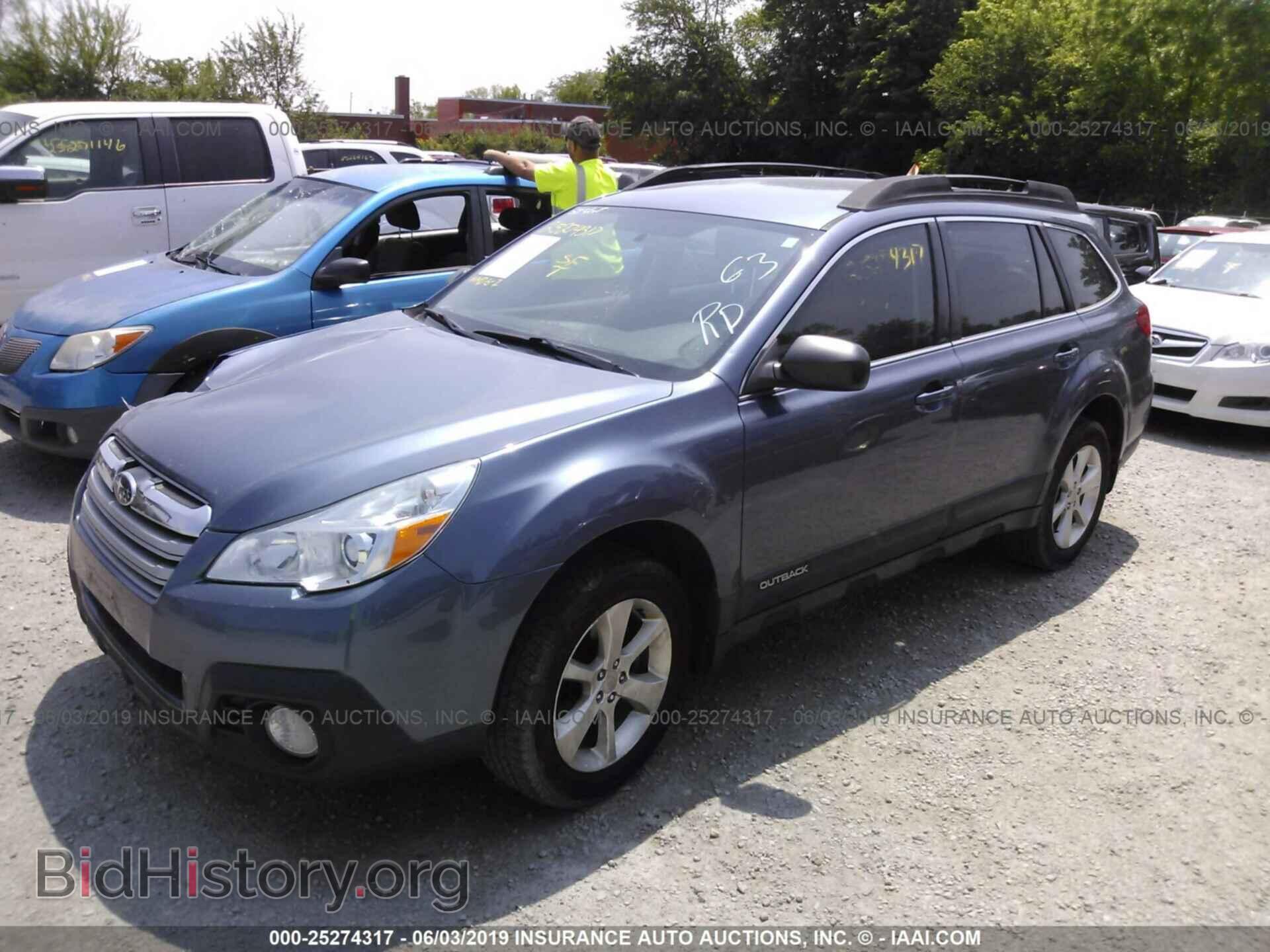 2014 SUBARU OUTBACK - VIN: 4S4BRBAC7E3289897 - Фото 2