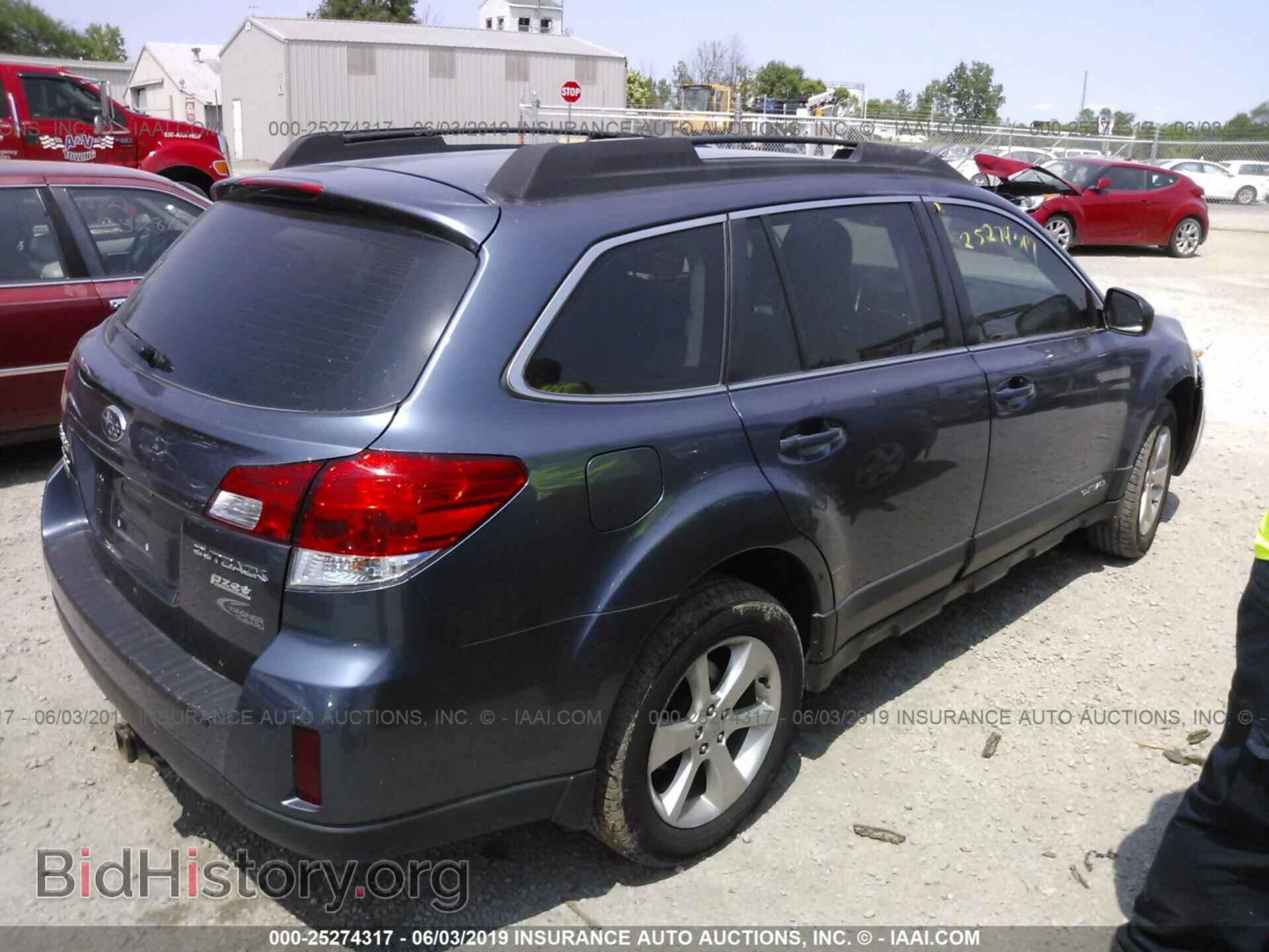 2014 SUBARU OUTBACK - VIN: 4S4BRBAC7E3289897 - Фото 4