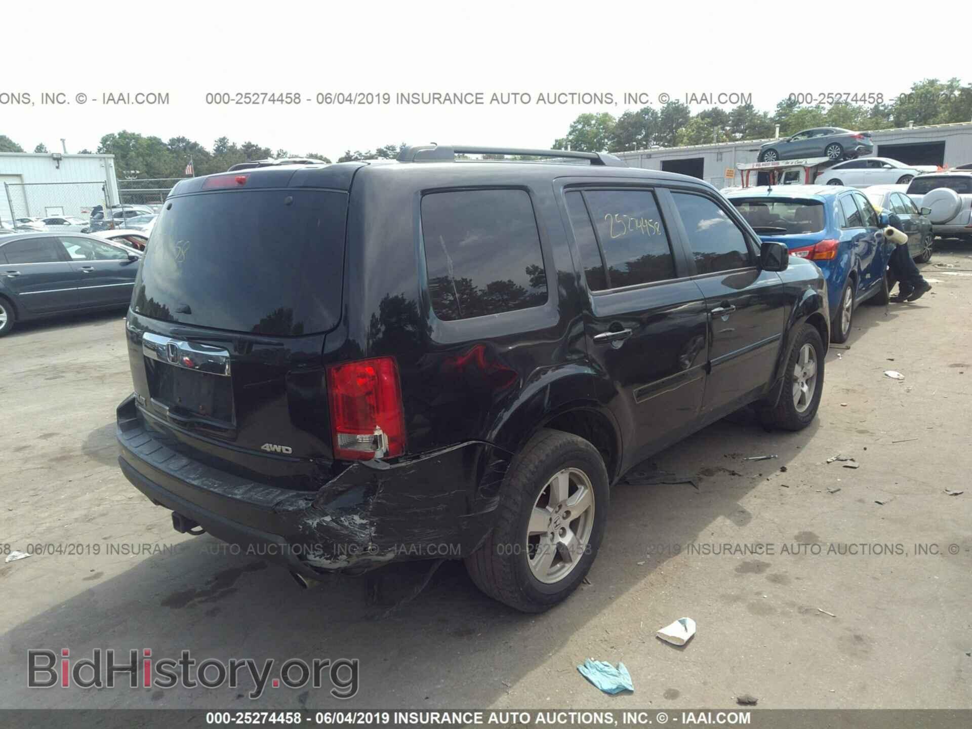 2011 HONDA PILOT - VIN: 5FNYF4H50BB035280 - Фото 4