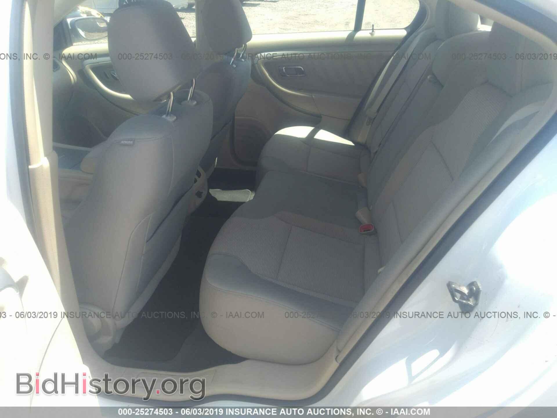 2013 FORD TAURUS - VIN: 1FAHP2E87DG123709 - Фото 8